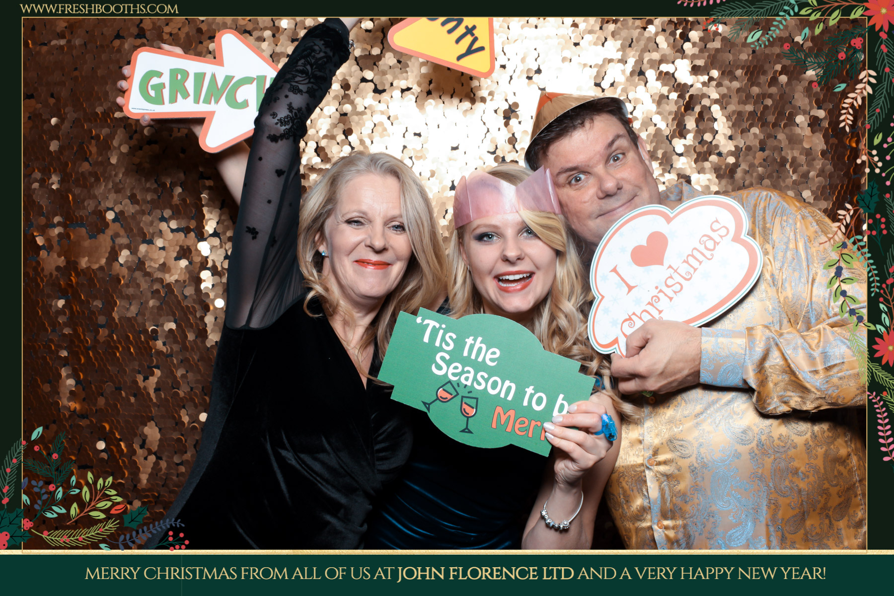 John florence Christmas Party | View more photos from the event at gallery.freshbooths.com/u/FreshBooths/John-florence-Christmas-Party