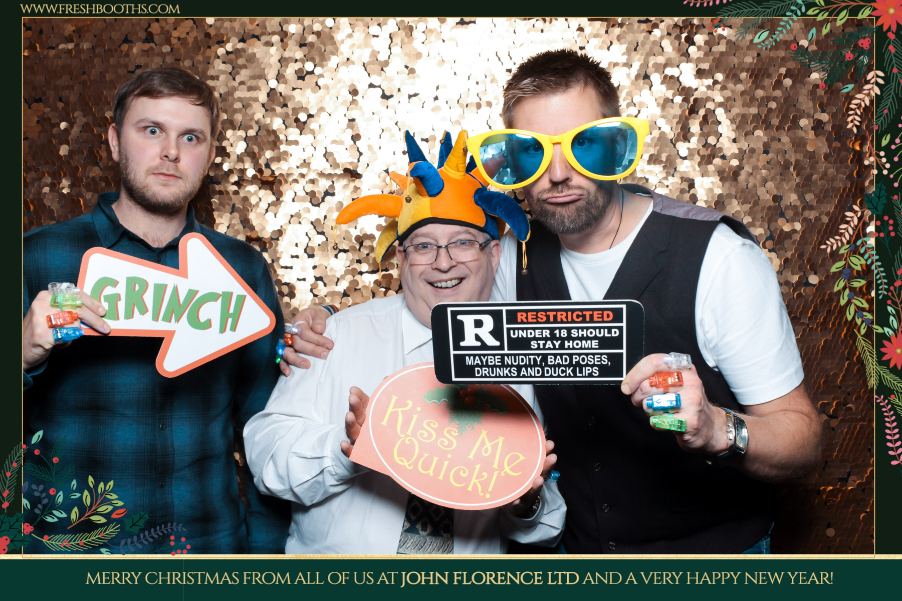 John florence Christmas Party | View more photos from the event at gallery.freshbooths.com/u/FreshBooths/John-florence-Christmas-Party