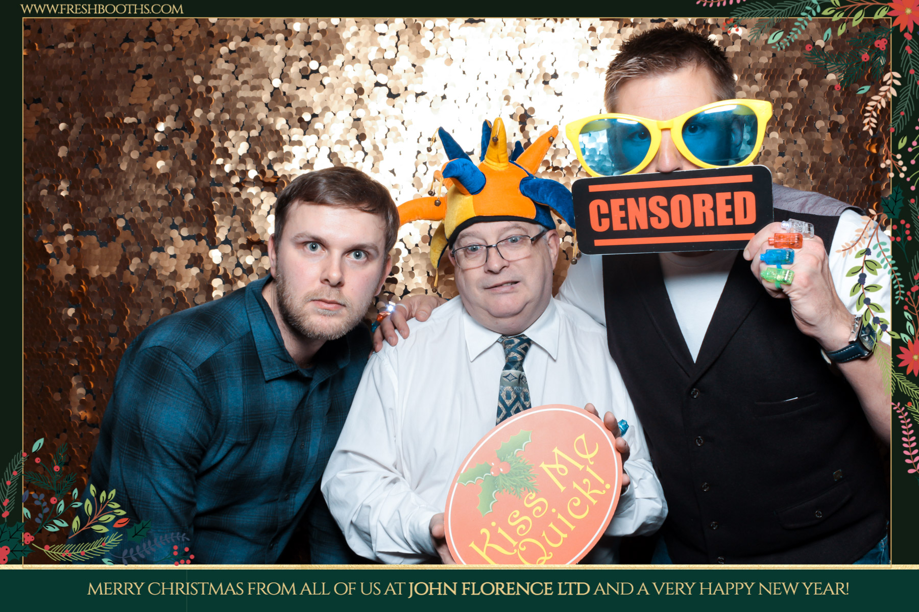 John florence Christmas Party | View more photos from the event at gallery.freshbooths.com/u/FreshBooths/John-florence-Christmas-Party