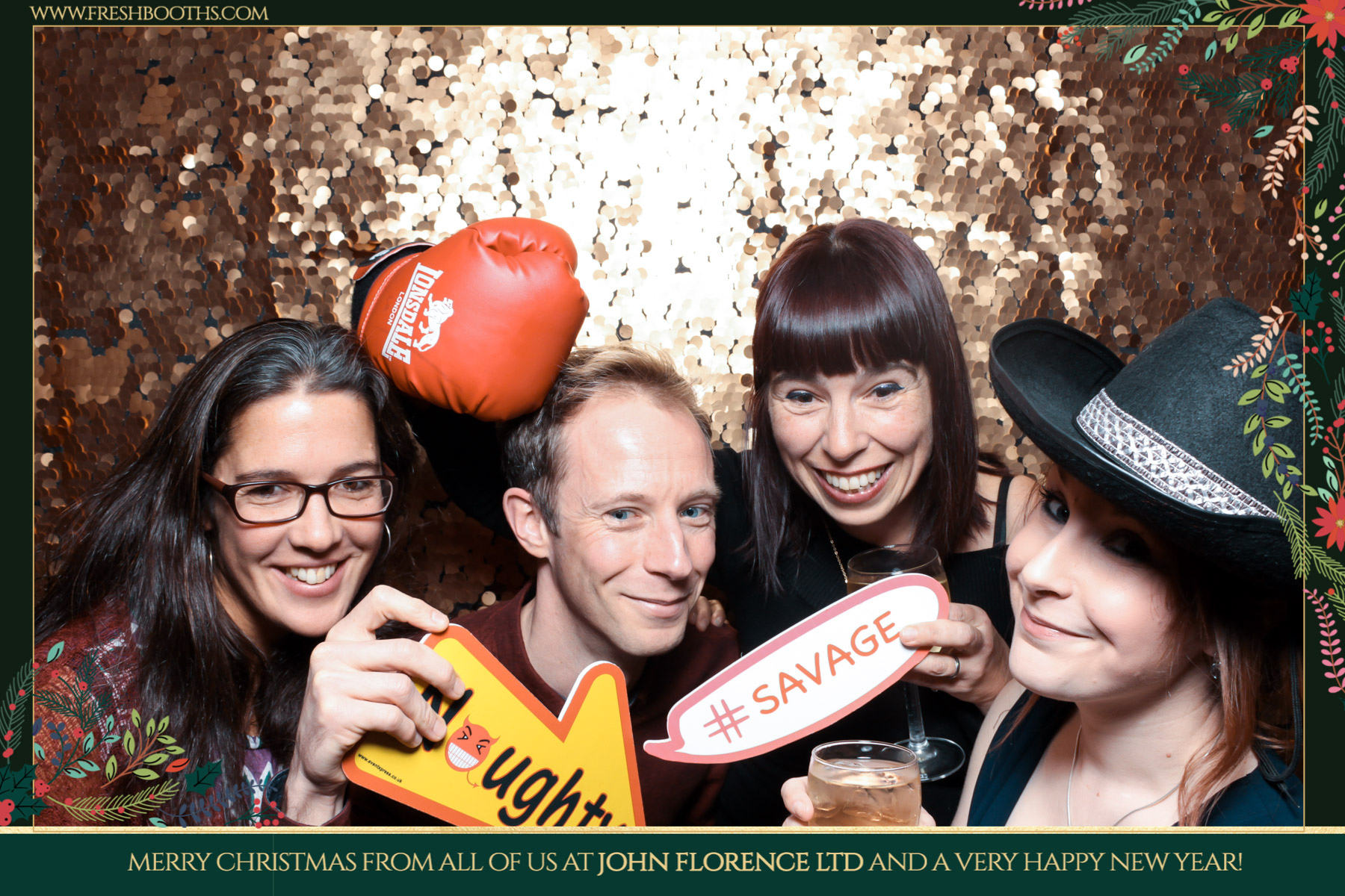 John florence Christmas Party | View more photos from the event at gallery.freshbooths.com/u/FreshBooths/John-florence-Christmas-Party