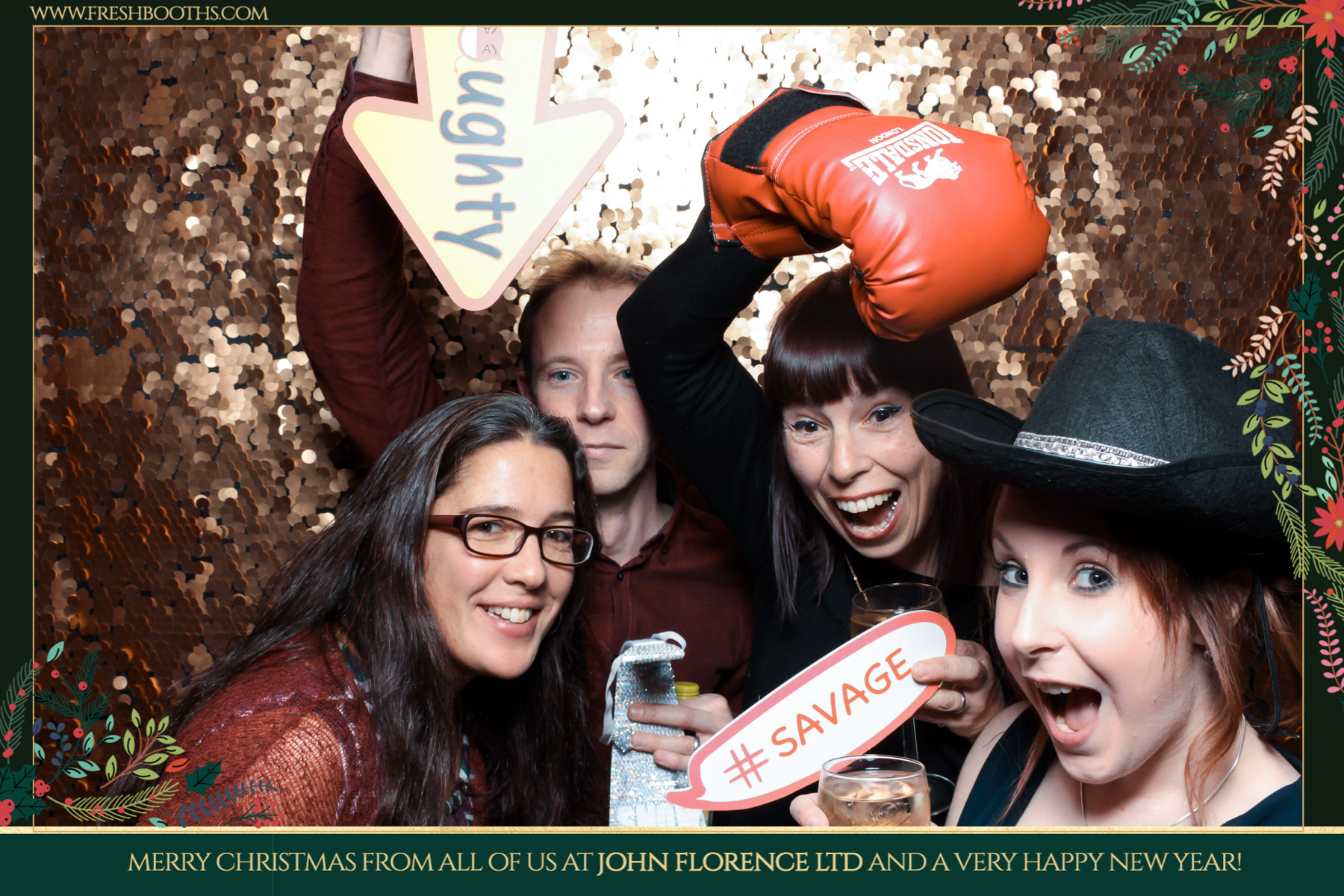 John florence Christmas Party | View more photos from the event at gallery.freshbooths.com/u/FreshBooths/John-florence-Christmas-Party