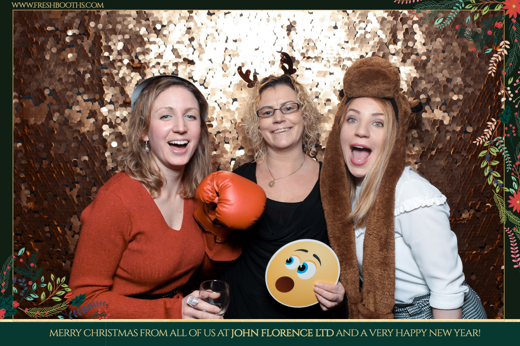 John florence Christmas Party | View more photos from the event at gallery.freshbooths.com/u/FreshBooths/John-florence-Christmas-Party