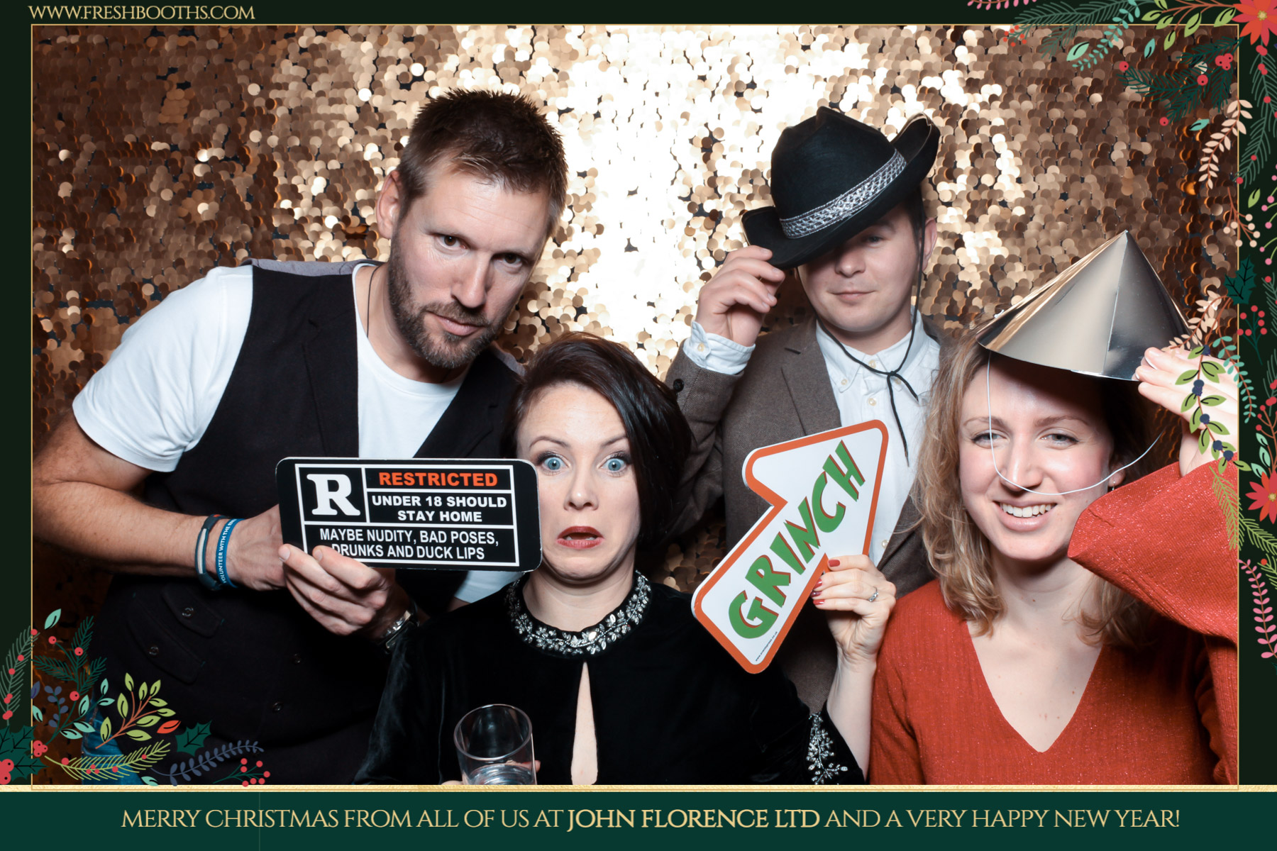 John florence Christmas Party | View more photos from the event at gallery.freshbooths.com/u/FreshBooths/John-florence-Christmas-Party