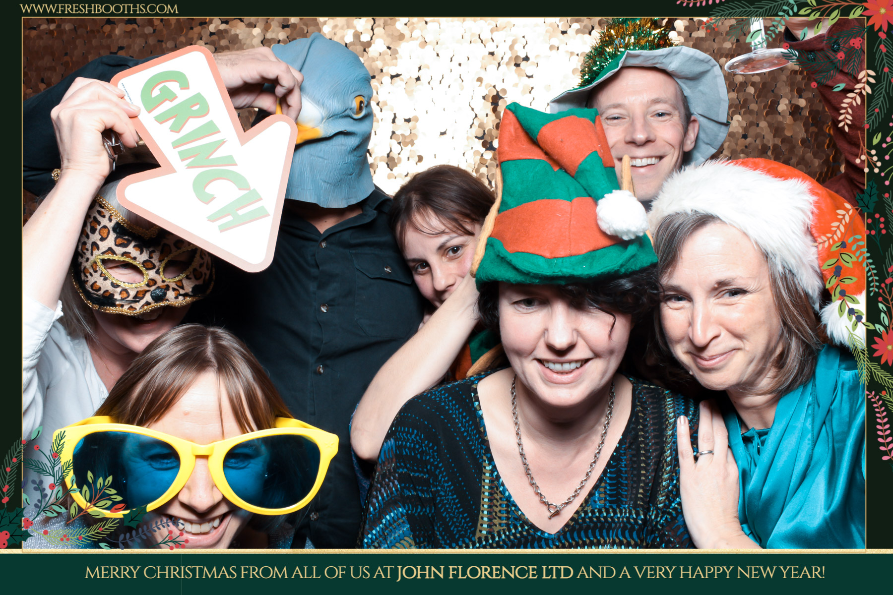John florence Christmas Party | View more photos from the event at gallery.freshbooths.com/u/FreshBooths/John-florence-Christmas-Party