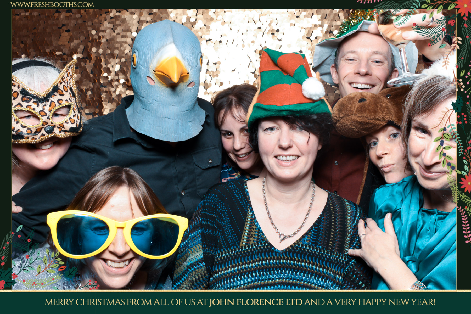 John florence Christmas Party | View more photos from the event at gallery.freshbooths.com/u/FreshBooths/John-florence-Christmas-Party