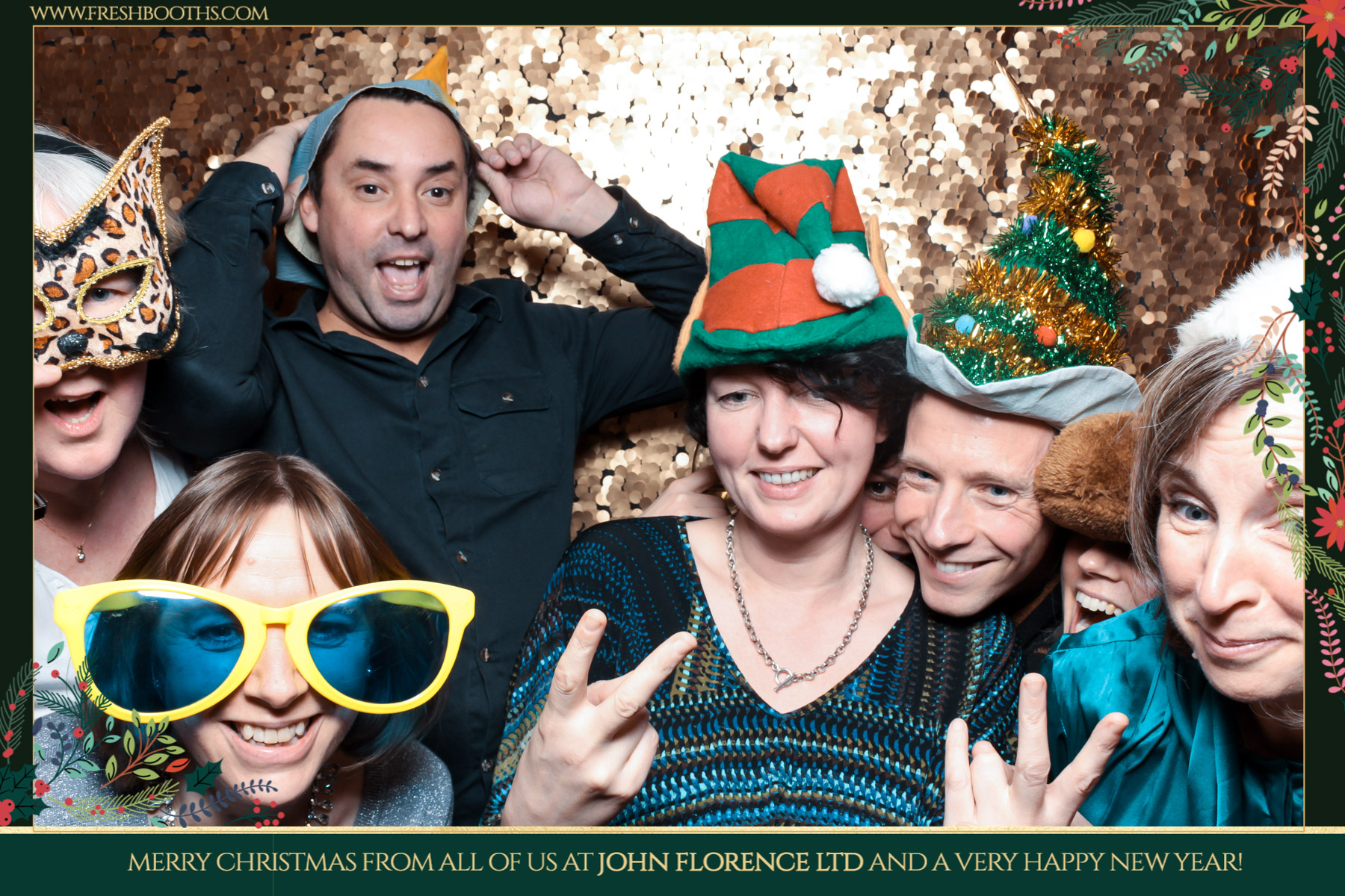 John florence Christmas Party | View more photos from the event at gallery.freshbooths.com/u/FreshBooths/John-florence-Christmas-Party