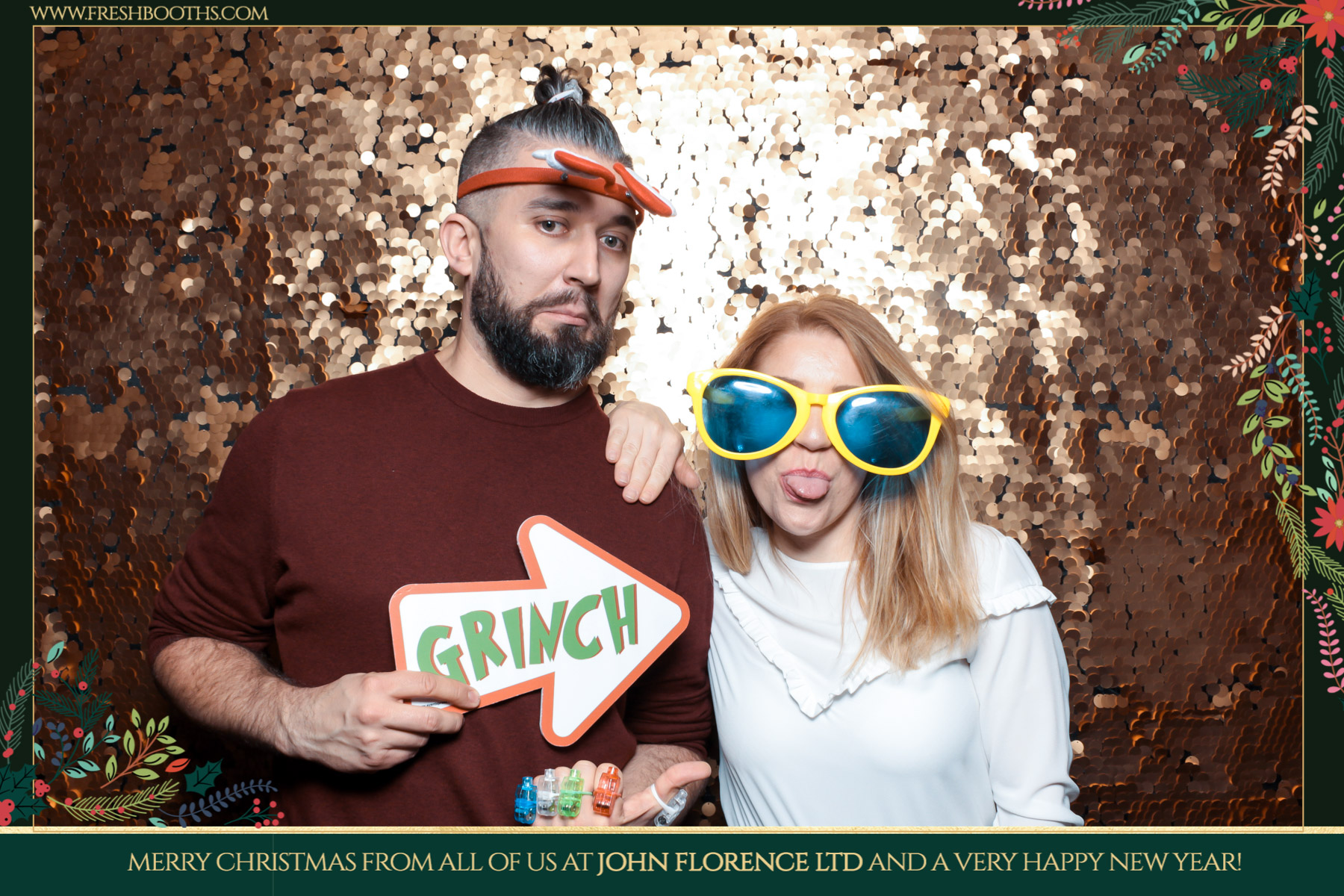 John florence Christmas Party | View more photos from the event at gallery.freshbooths.com/u/FreshBooths/John-florence-Christmas-Party