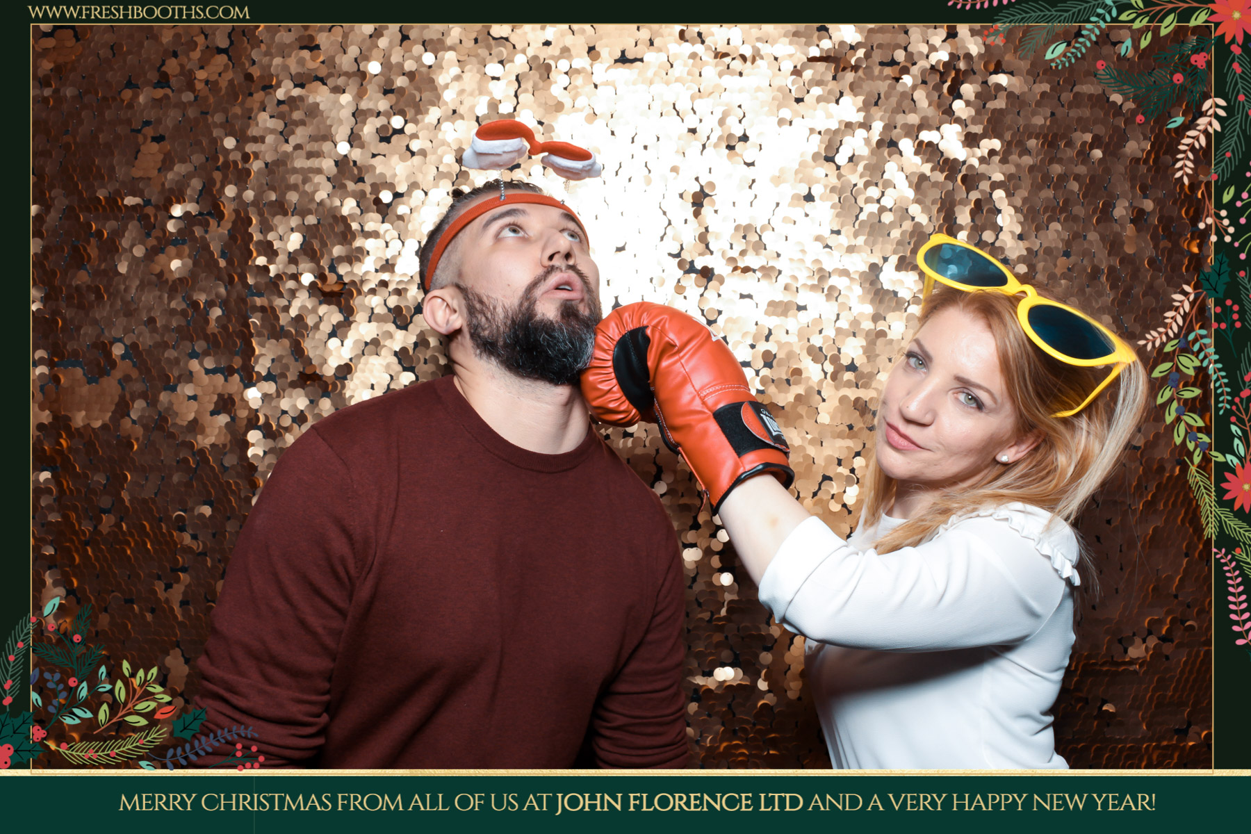 John florence Christmas Party | View more photos from the event at gallery.freshbooths.com/u/FreshBooths/John-florence-Christmas-Party