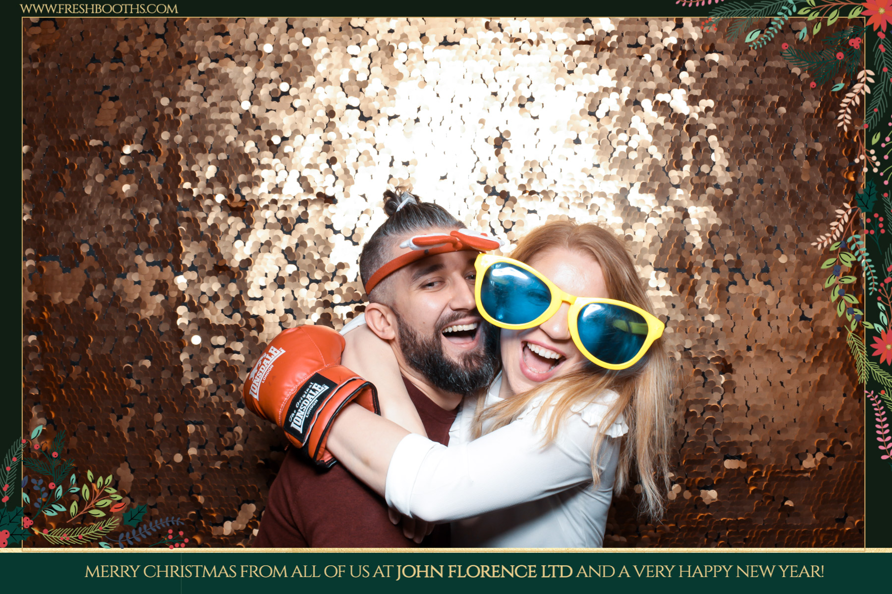 John florence Christmas Party | View more photos from the event at gallery.freshbooths.com/u/FreshBooths/John-florence-Christmas-Party