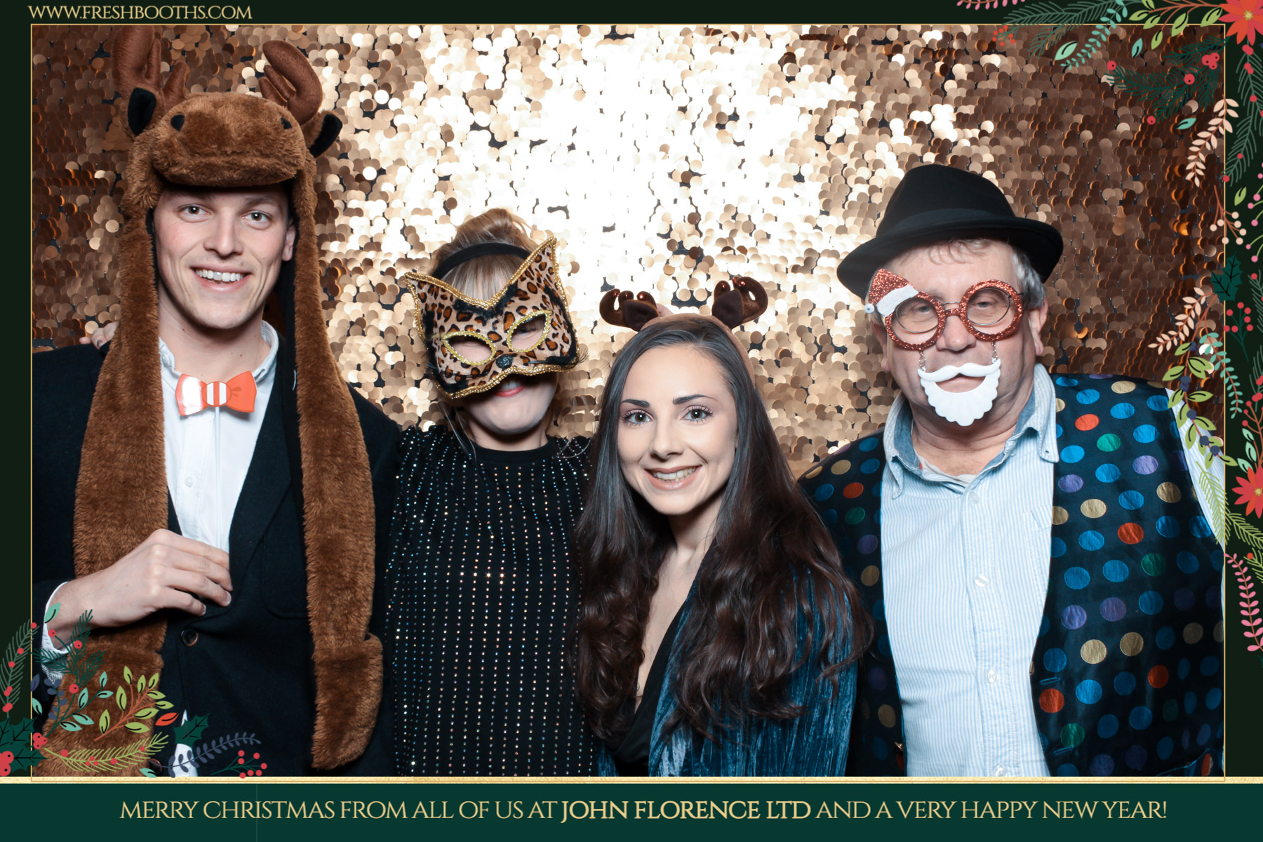 John florence Christmas Party | View more photos from the event at gallery.freshbooths.com/u/FreshBooths/John-florence-Christmas-Party