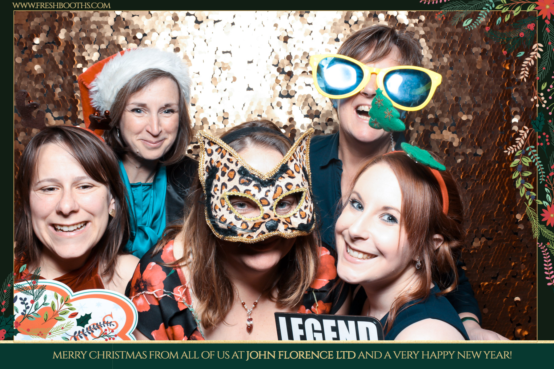 John florence Christmas Party | View more photos from the event at gallery.freshbooths.com/u/FreshBooths/John-florence-Christmas-Party