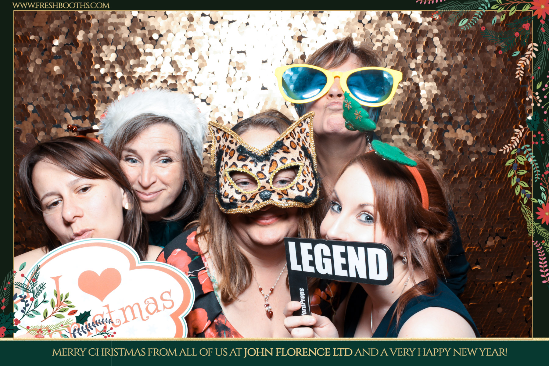 John florence Christmas Party | View more photos from the event at gallery.freshbooths.com/u/FreshBooths/John-florence-Christmas-Party