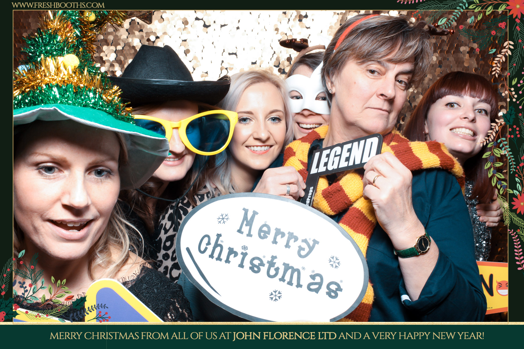 John florence Christmas Party | View more photos from the event at gallery.freshbooths.com/u/FreshBooths/John-florence-Christmas-Party