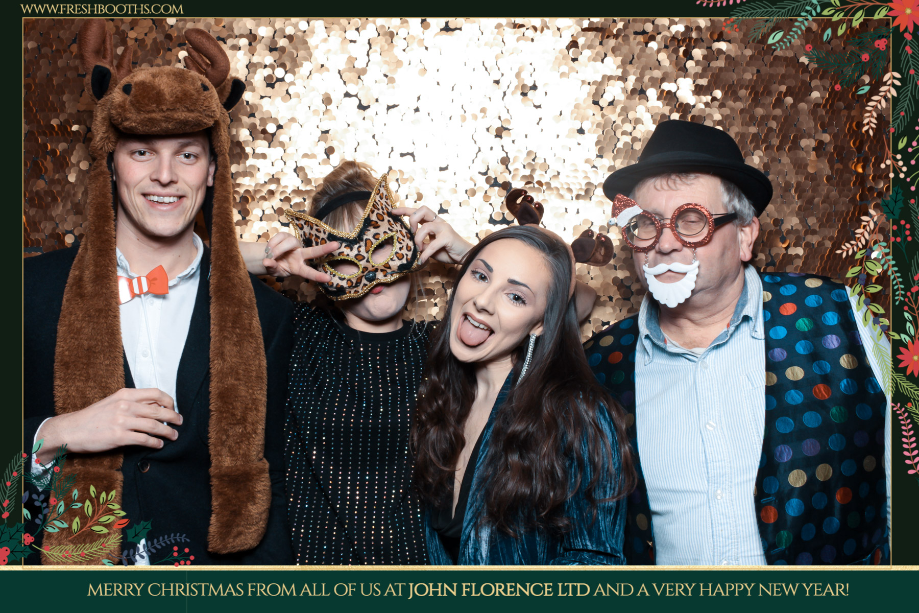 John florence Christmas Party | View more photos from the event at gallery.freshbooths.com/u/FreshBooths/John-florence-Christmas-Party