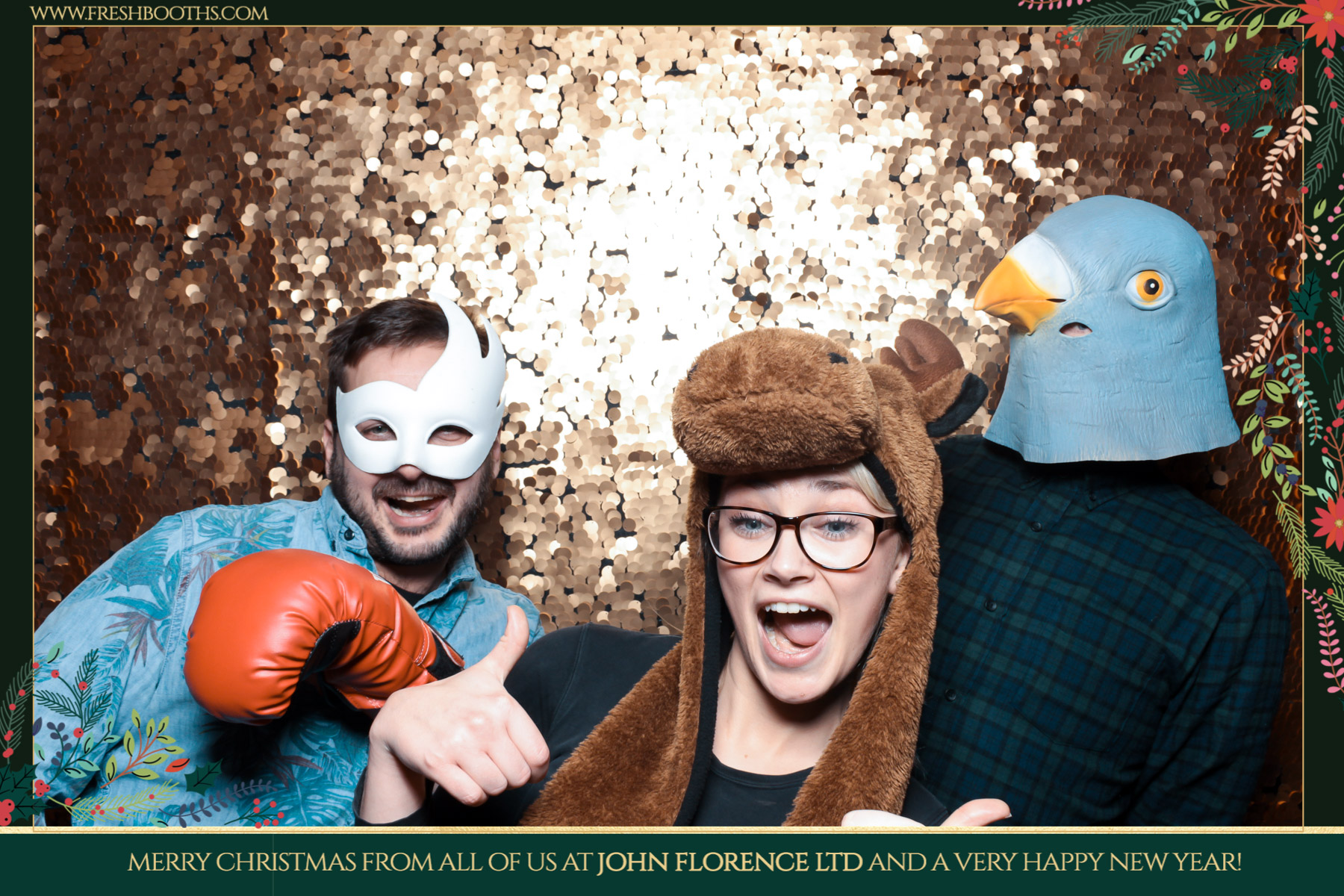 John florence Christmas Party | View more photos from the event at gallery.freshbooths.com/u/FreshBooths/John-florence-Christmas-Party