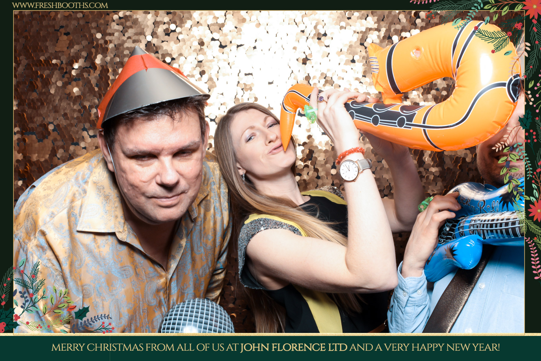 John florence Christmas Party | View more photos from the event at gallery.freshbooths.com/u/FreshBooths/John-florence-Christmas-Party