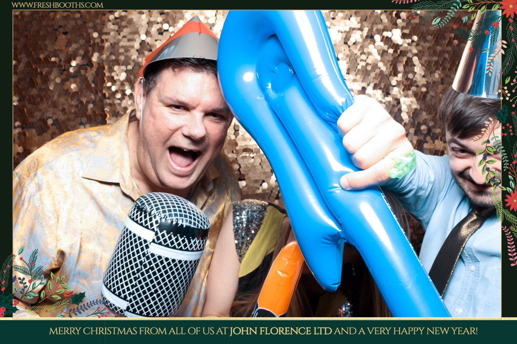 John florence Christmas Party | View more photos from the event at gallery.freshbooths.com/u/FreshBooths/John-florence-Christmas-Party