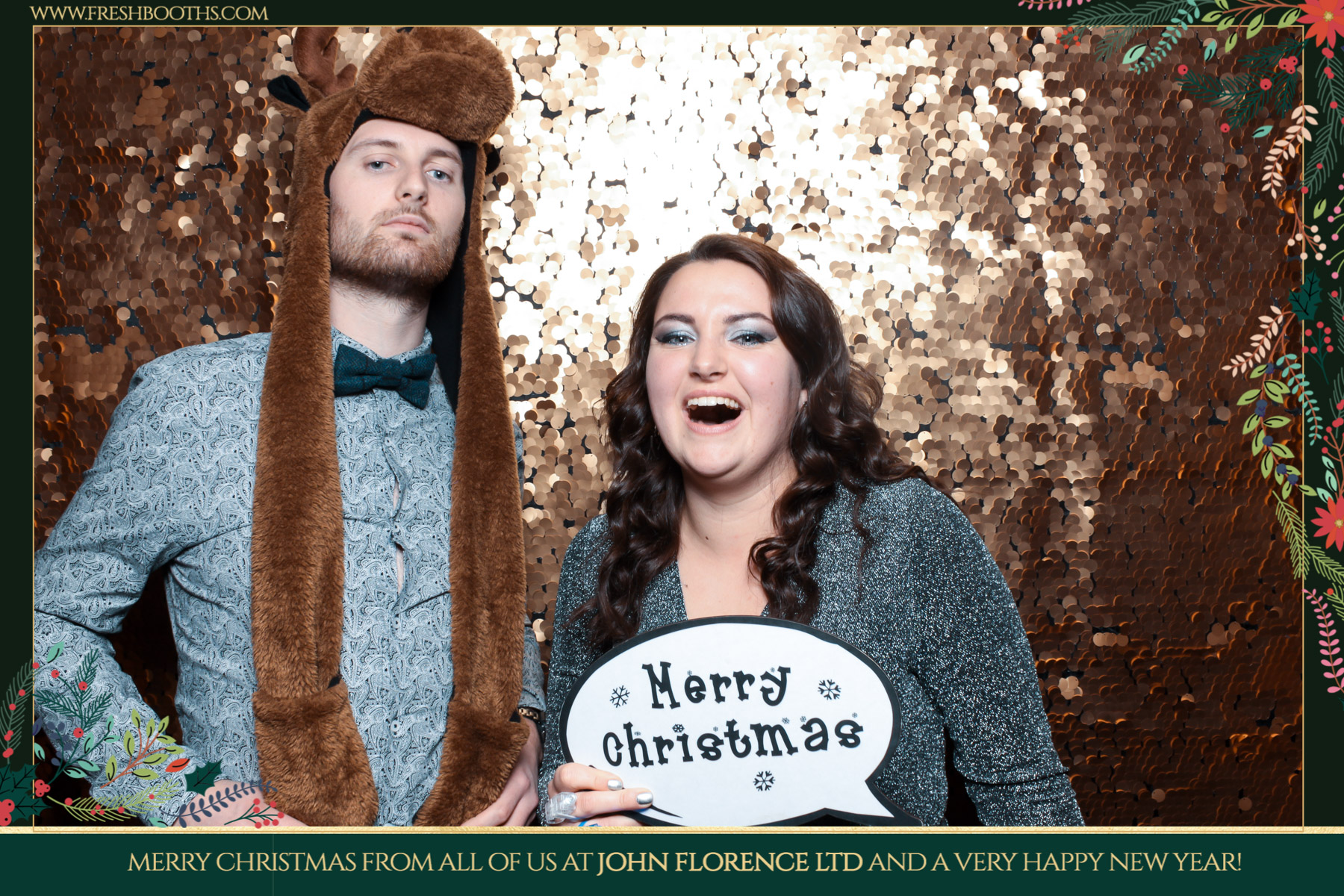 John florence Christmas Party | View more photos from the event at gallery.freshbooths.com/u/FreshBooths/John-florence-Christmas-Party