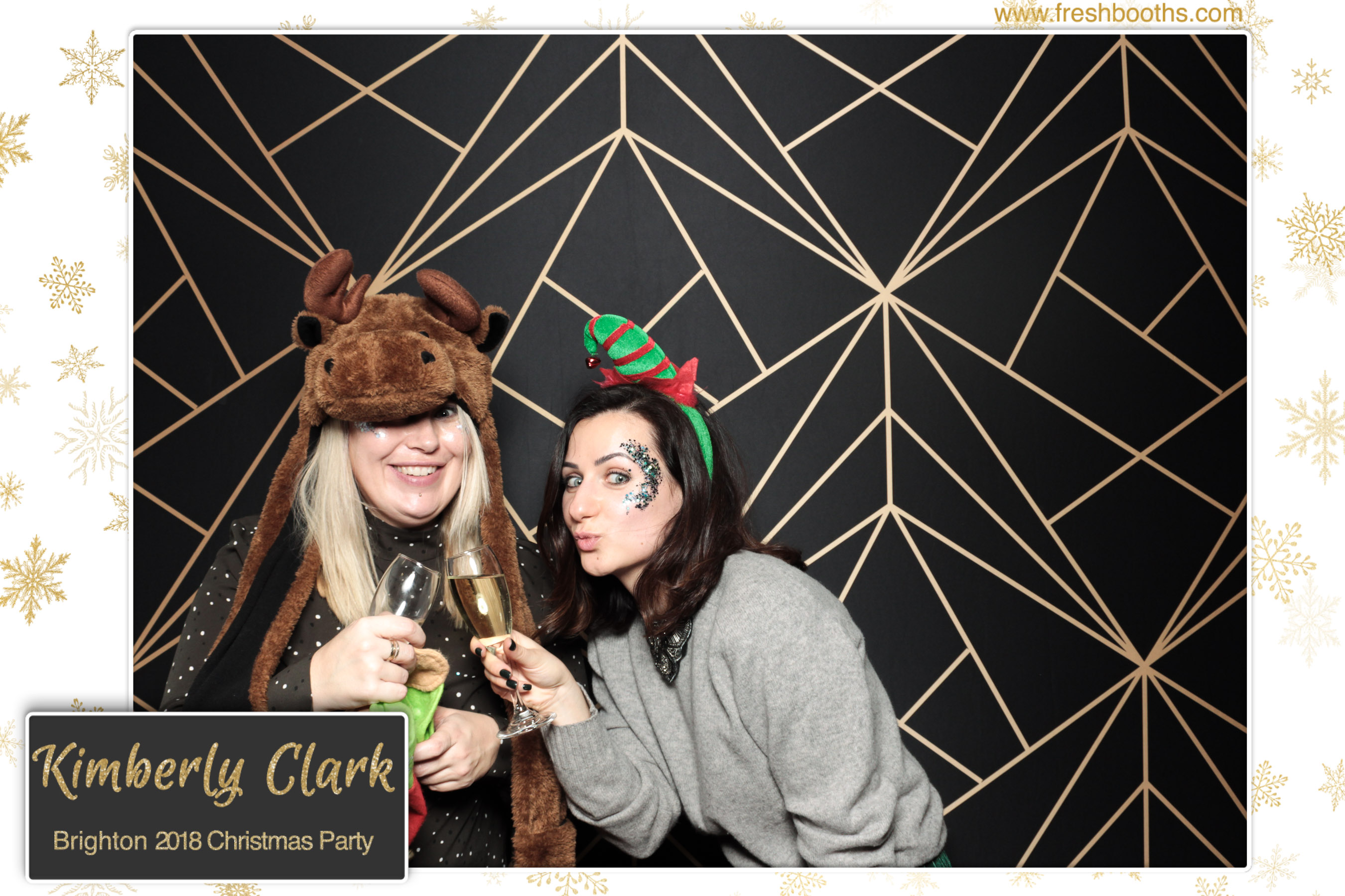 Kimberly Clark Brighton Christmas Party | View more photos from the event at gallery.freshbooths.com/u/FreshBooths/Kimberly-Clark-Brighton-Christmas-Party
