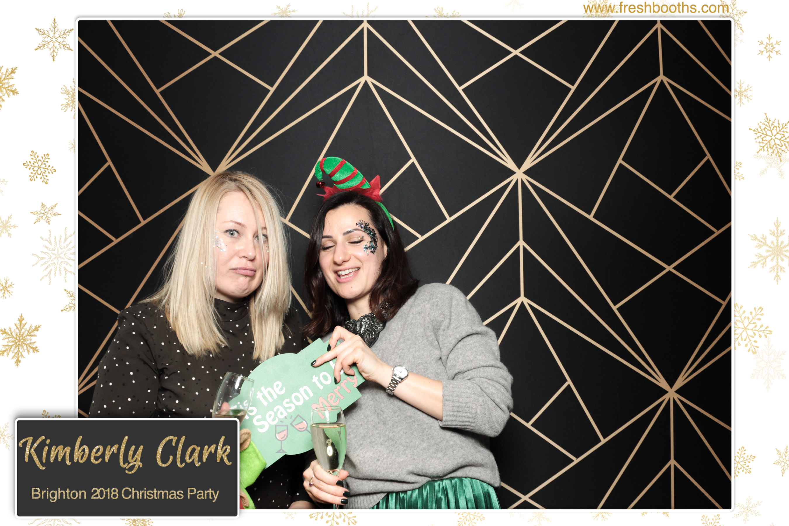 Kimberly Clark Brighton Christmas Party | View more photos from the event at gallery.freshbooths.com/u/FreshBooths/Kimberly-Clark-Brighton-Christmas-Party
