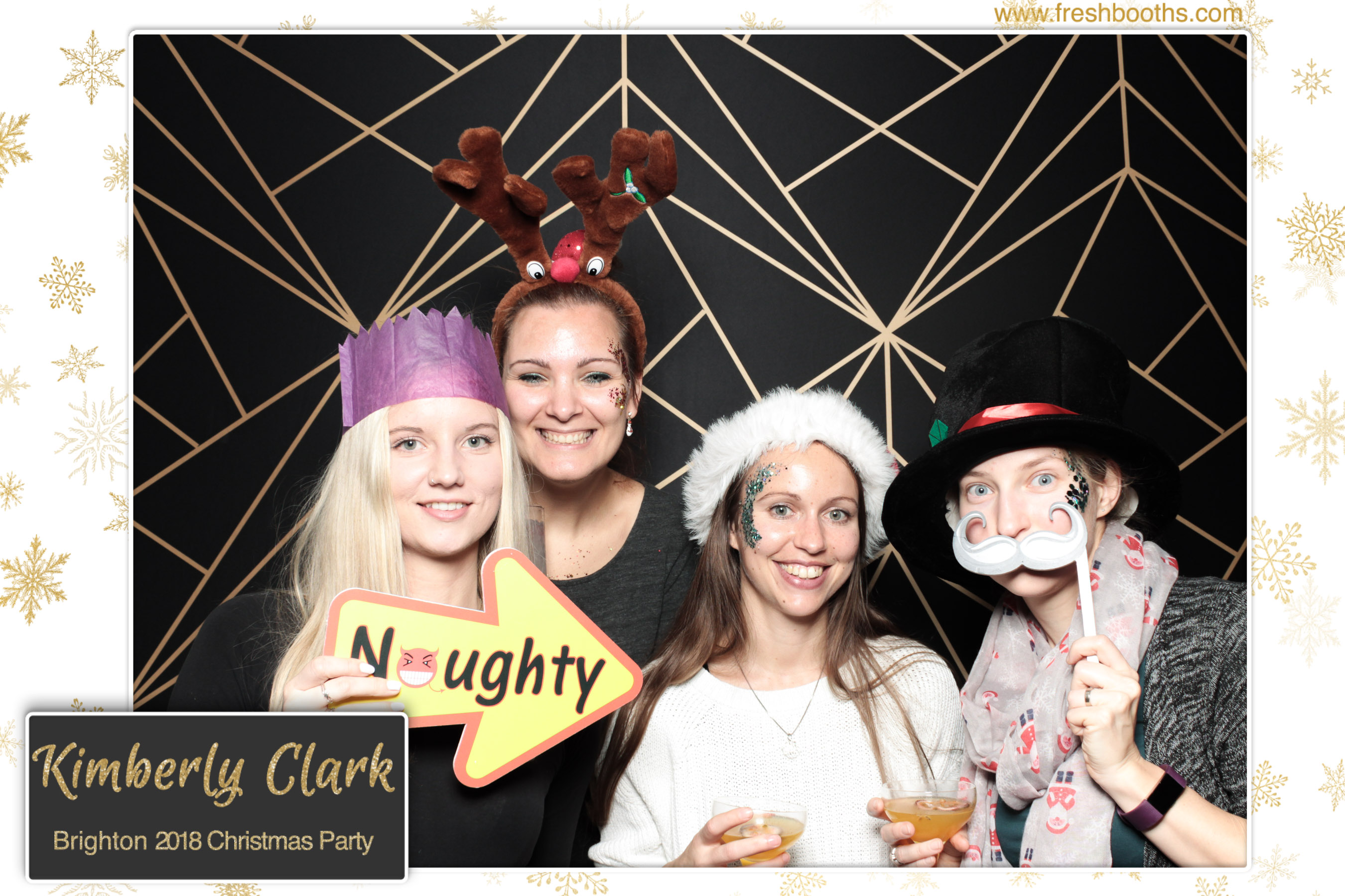 Kimberly Clark Brighton Christmas Party | View more photos from the event at gallery.freshbooths.com/u/FreshBooths/Kimberly-Clark-Brighton-Christmas-Party