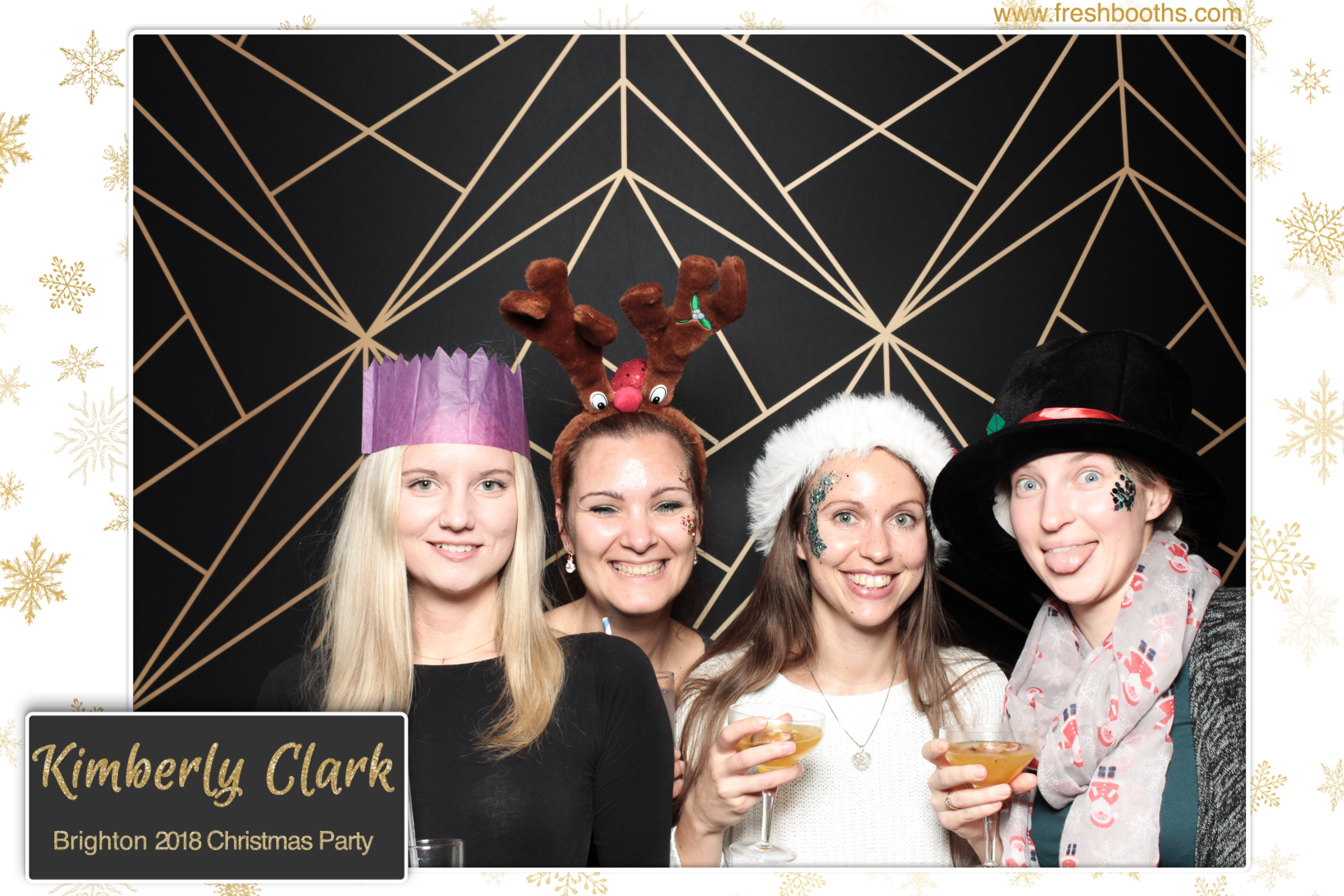 Kimberly Clark Brighton Christmas Party | View more photos from the event at gallery.freshbooths.com/u/FreshBooths/Kimberly-Clark-Brighton-Christmas-Party