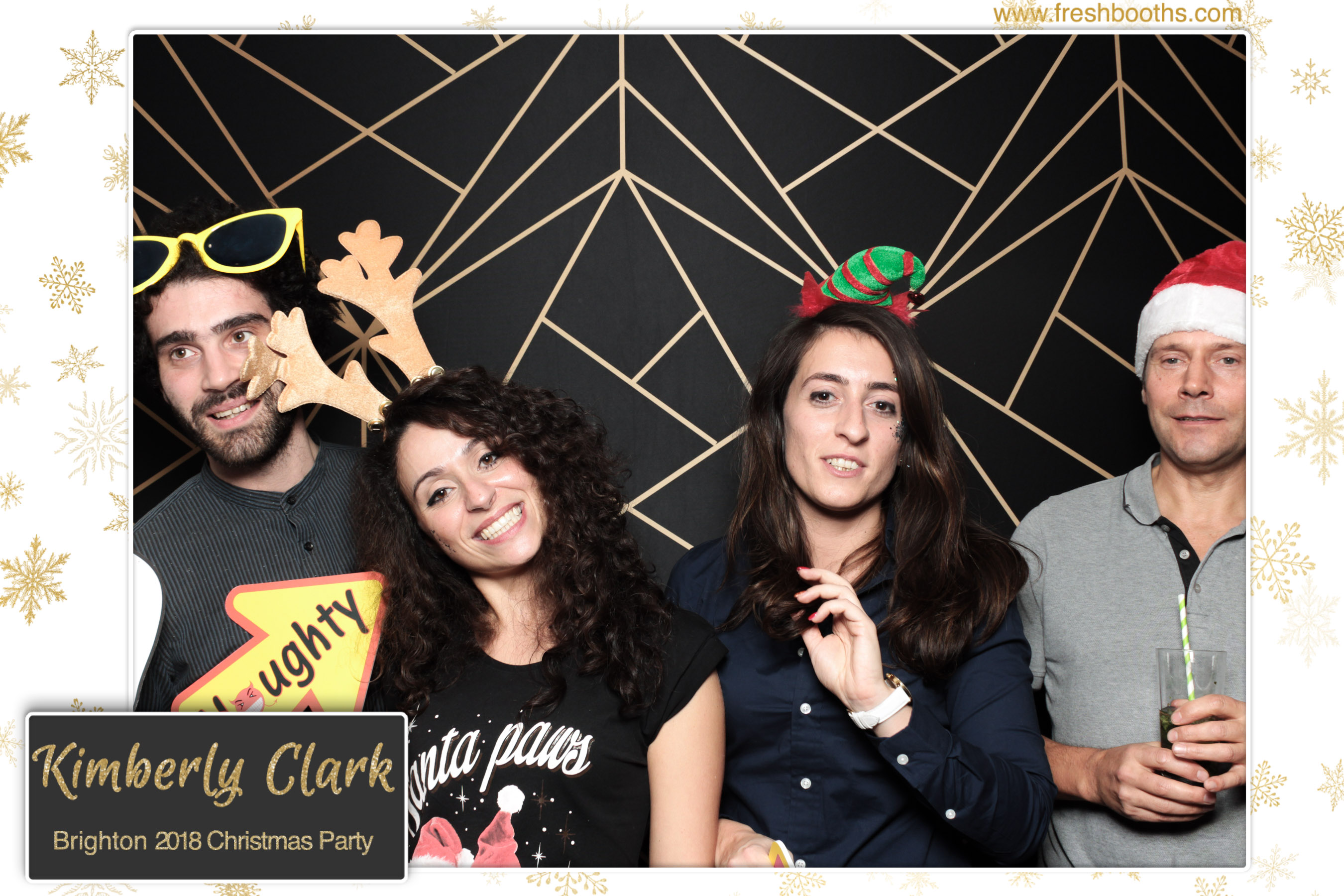 Kimberly Clark Brighton Christmas Party | View more photos from the event at gallery.freshbooths.com/u/FreshBooths/Kimberly-Clark-Brighton-Christmas-Party