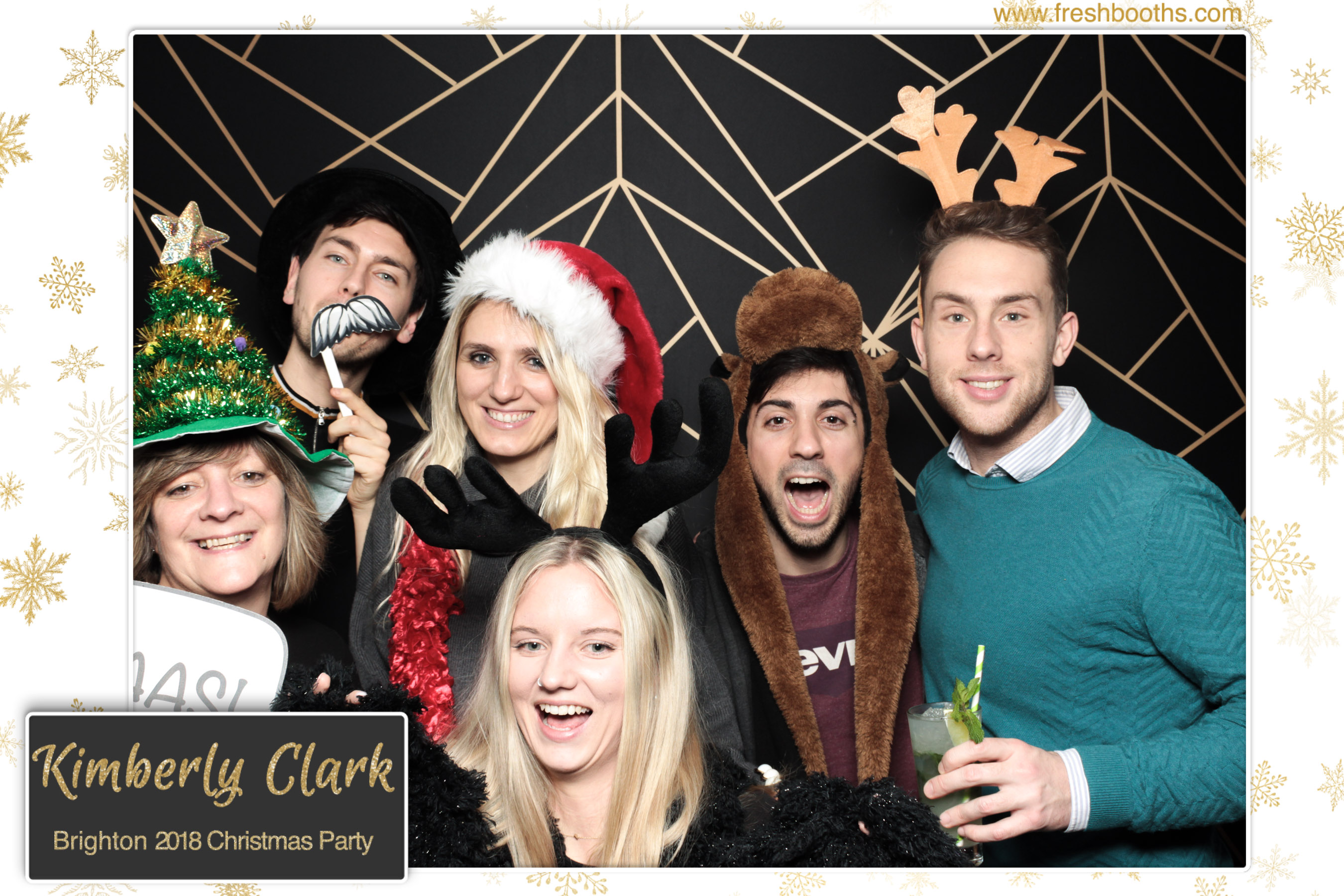 Kimberly Clark Brighton Christmas Party | View more photos from the event at gallery.freshbooths.com/u/FreshBooths/Kimberly-Clark-Brighton-Christmas-Party
