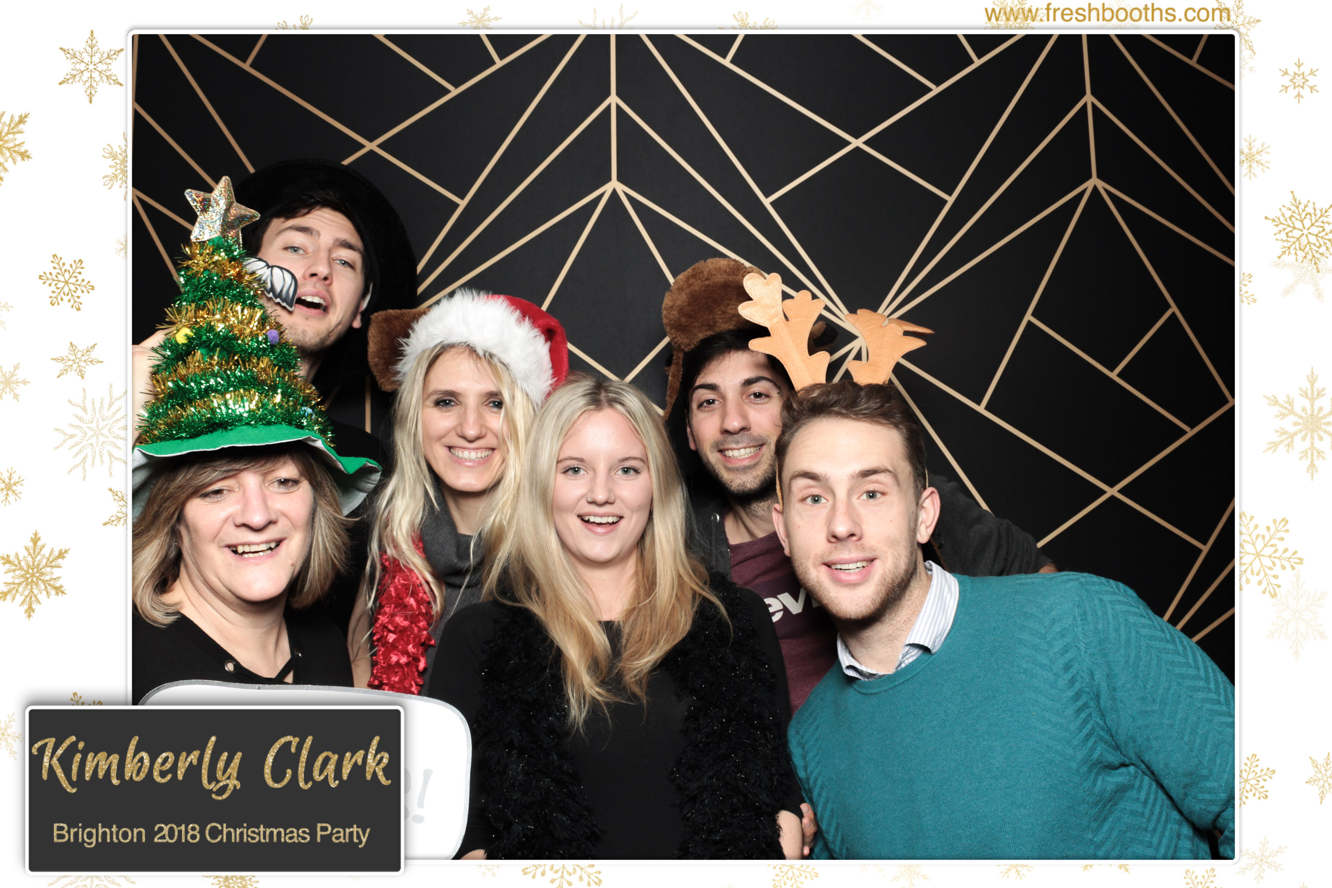 Kimberly Clark Brighton Christmas Party | View more photos from the event at gallery.freshbooths.com/u/FreshBooths/Kimberly-Clark-Brighton-Christmas-Party