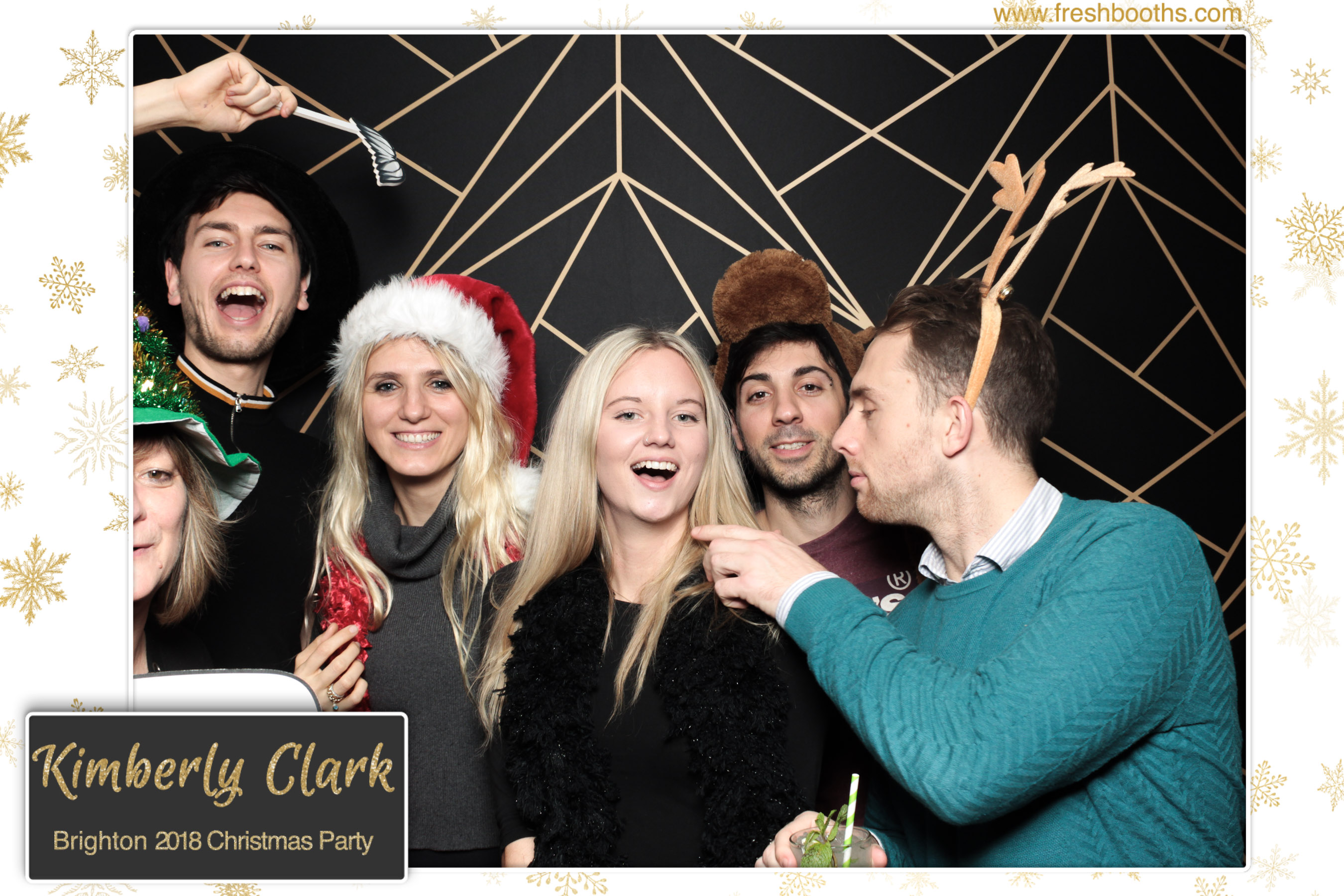 Kimberly Clark Brighton Christmas Party | View more photos from the event at gallery.freshbooths.com/u/FreshBooths/Kimberly-Clark-Brighton-Christmas-Party