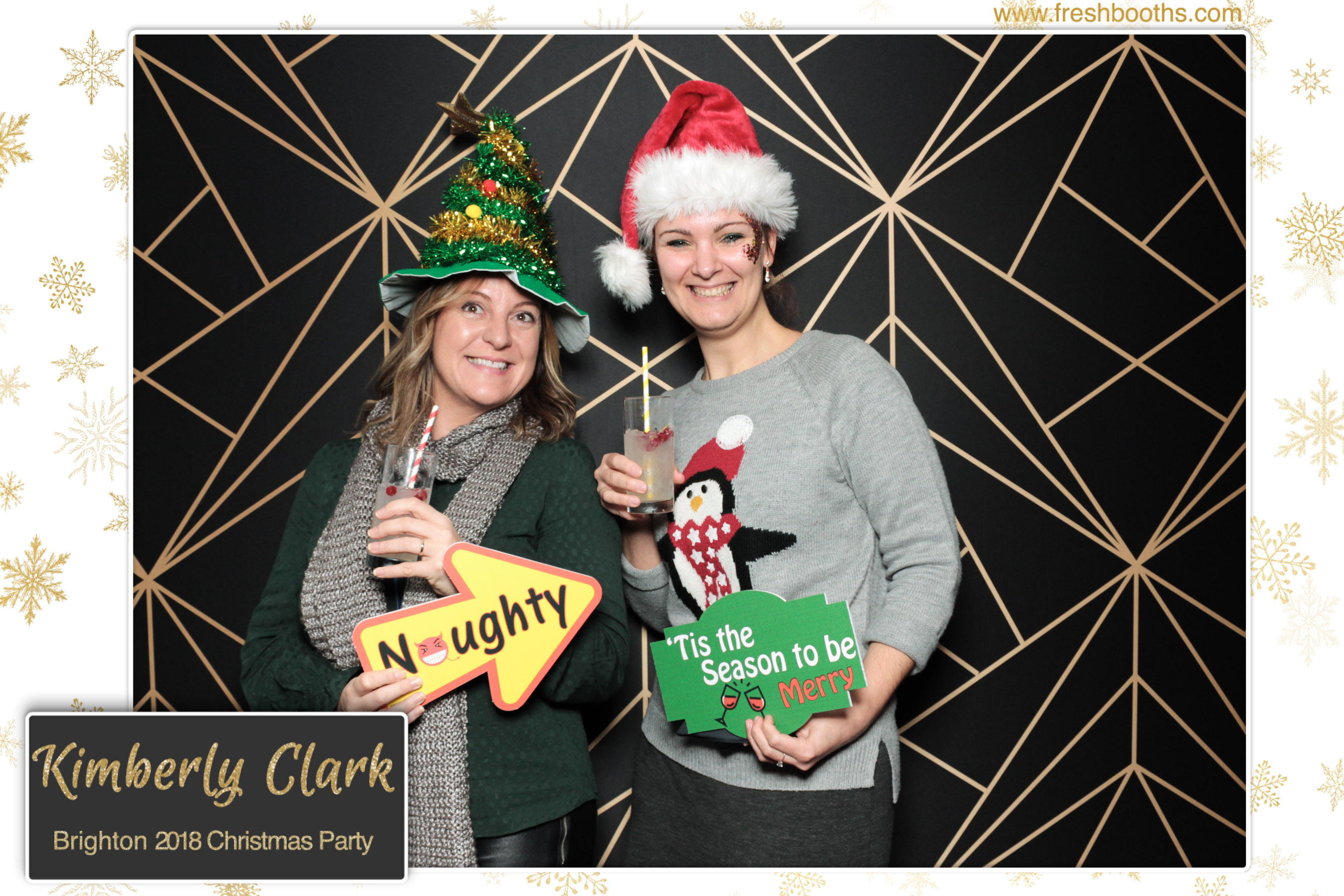 Kimberly Clark Brighton Christmas Party | View more photos from the event at gallery.freshbooths.com/u/FreshBooths/Kimberly-Clark-Brighton-Christmas-Party