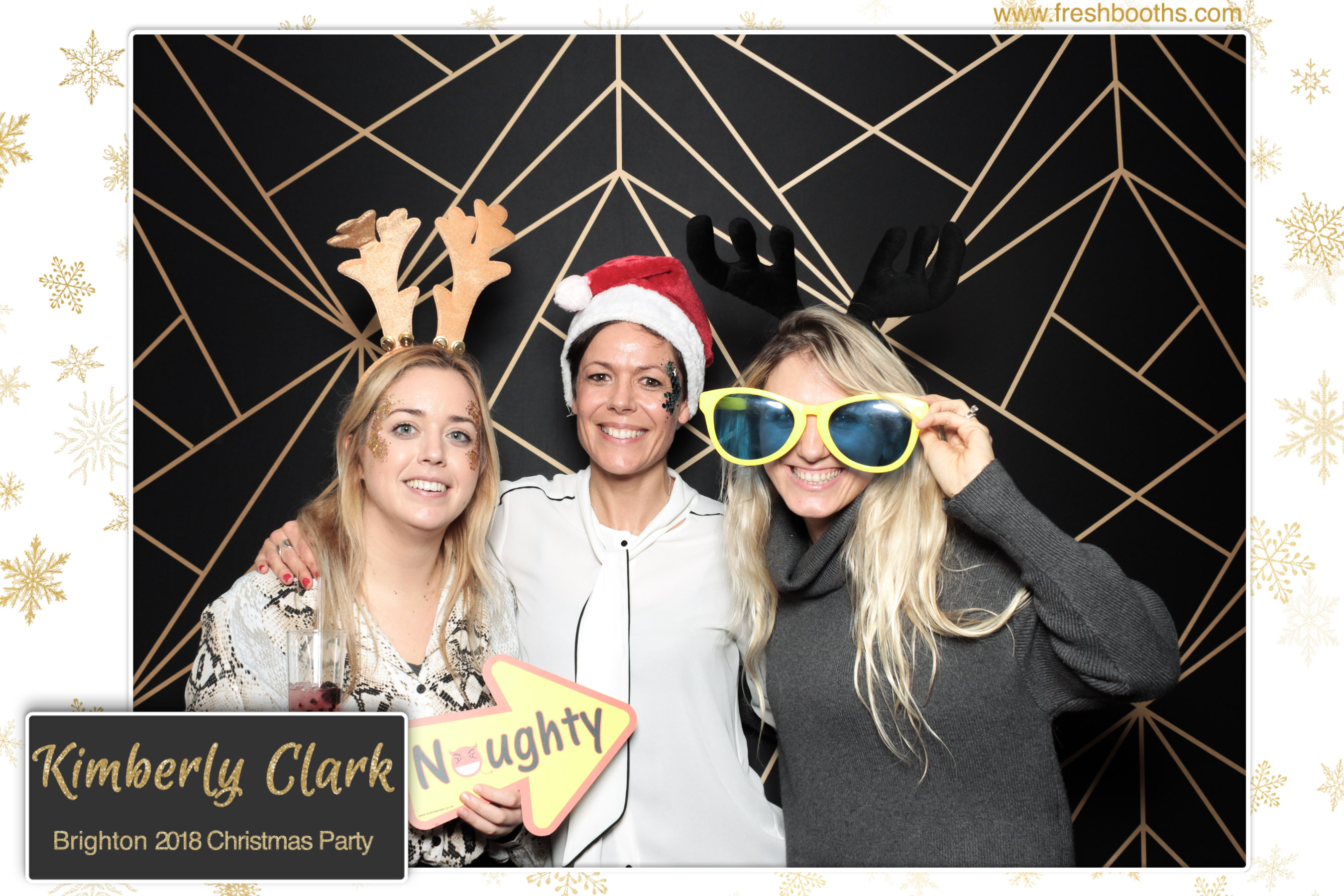 Kimberly Clark Brighton Christmas Party | View more photos from the event at gallery.freshbooths.com/u/FreshBooths/Kimberly-Clark-Brighton-Christmas-Party