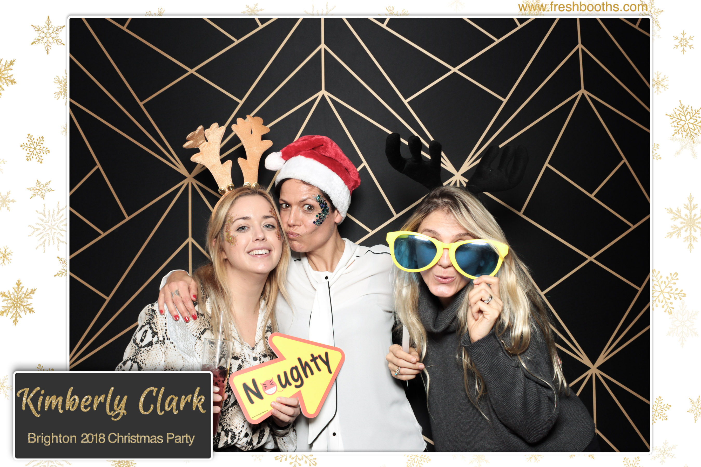 Kimberly Clark Brighton Christmas Party | View more photos from the event at gallery.freshbooths.com/u/FreshBooths/Kimberly-Clark-Brighton-Christmas-Party
