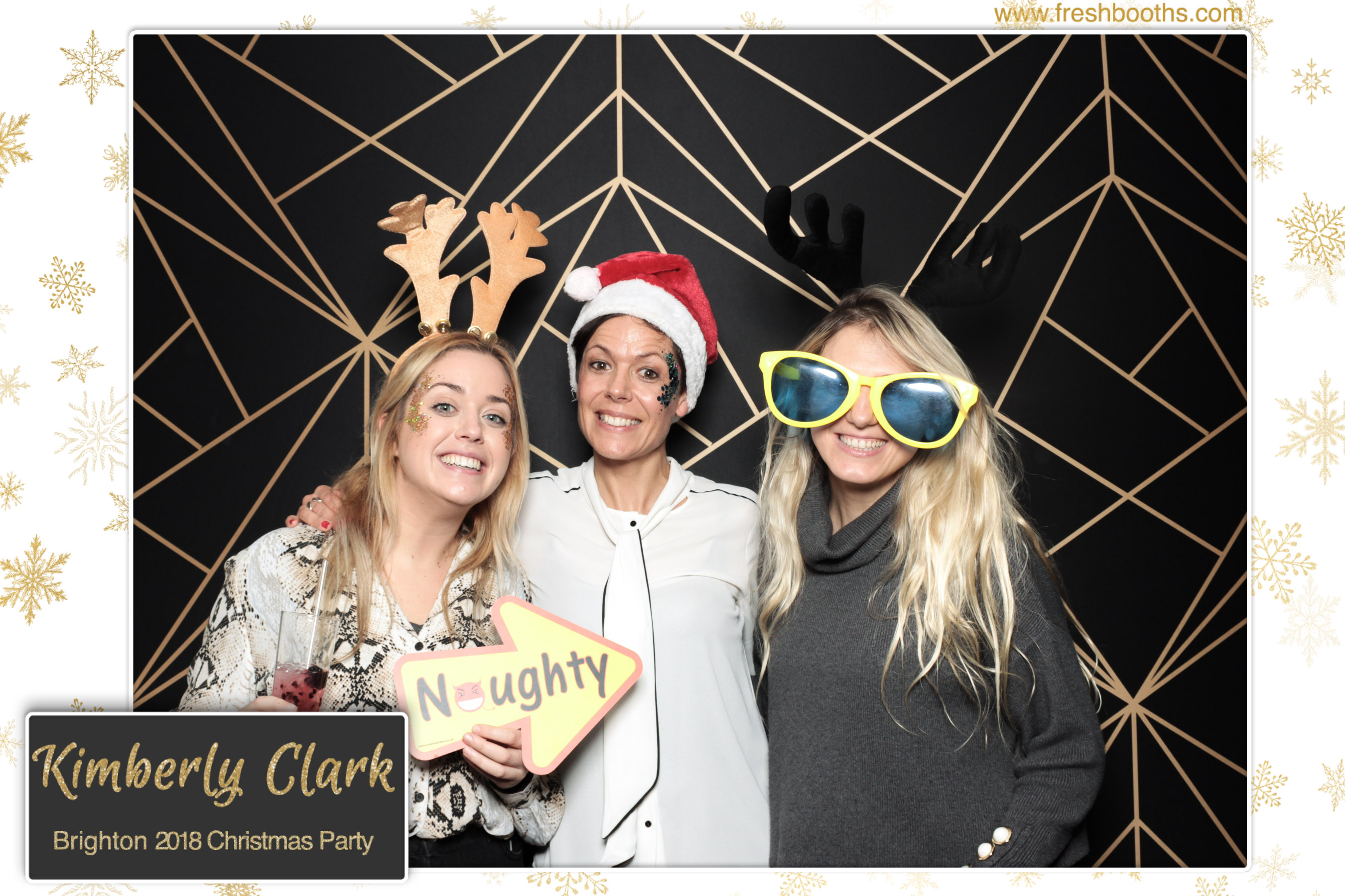 Kimberly Clark Brighton Christmas Party | View more photos from the event at gallery.freshbooths.com/u/FreshBooths/Kimberly-Clark-Brighton-Christmas-Party