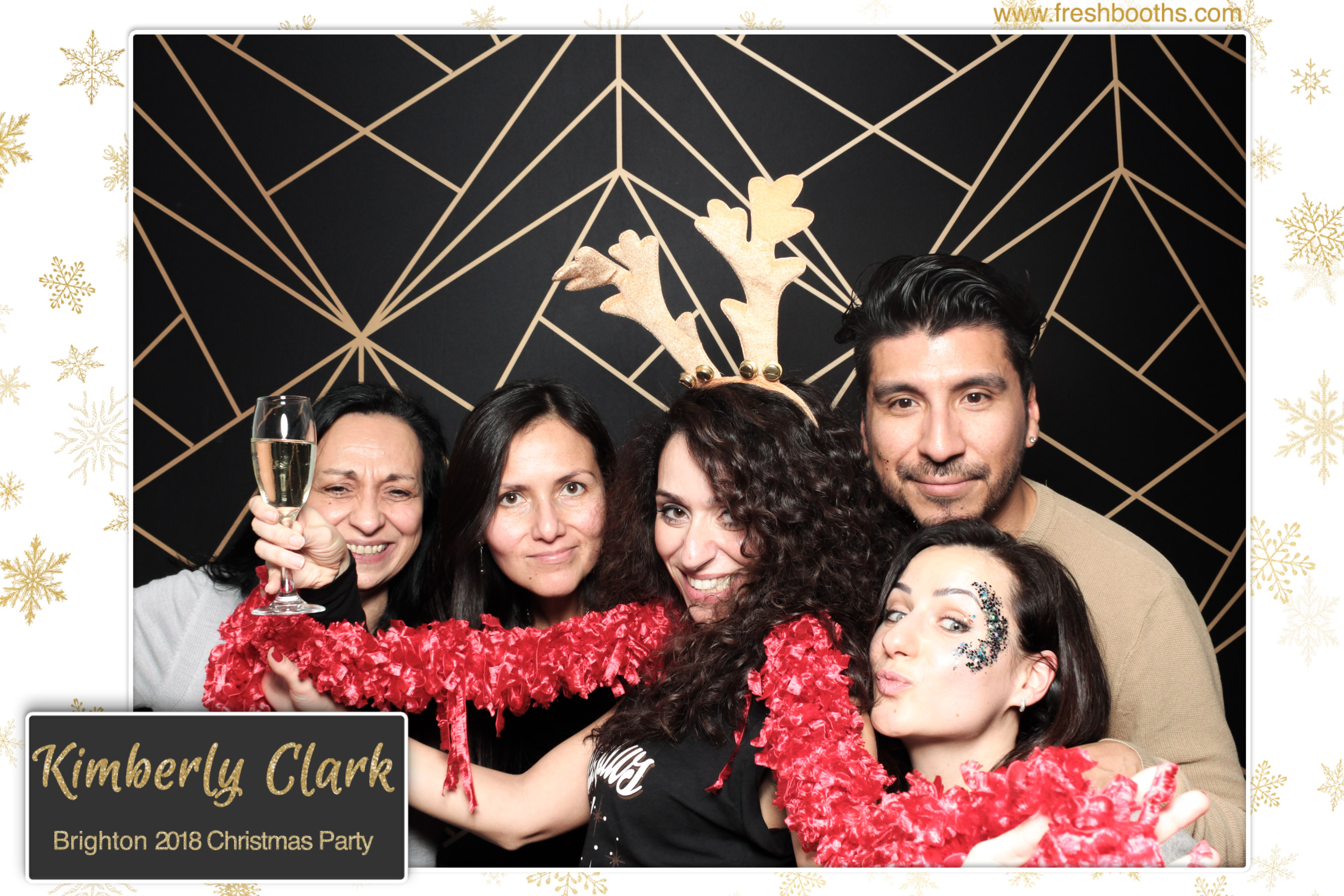 Kimberly Clark Brighton Christmas Party | View more photos from the event at gallery.freshbooths.com/u/FreshBooths/Kimberly-Clark-Brighton-Christmas-Party
