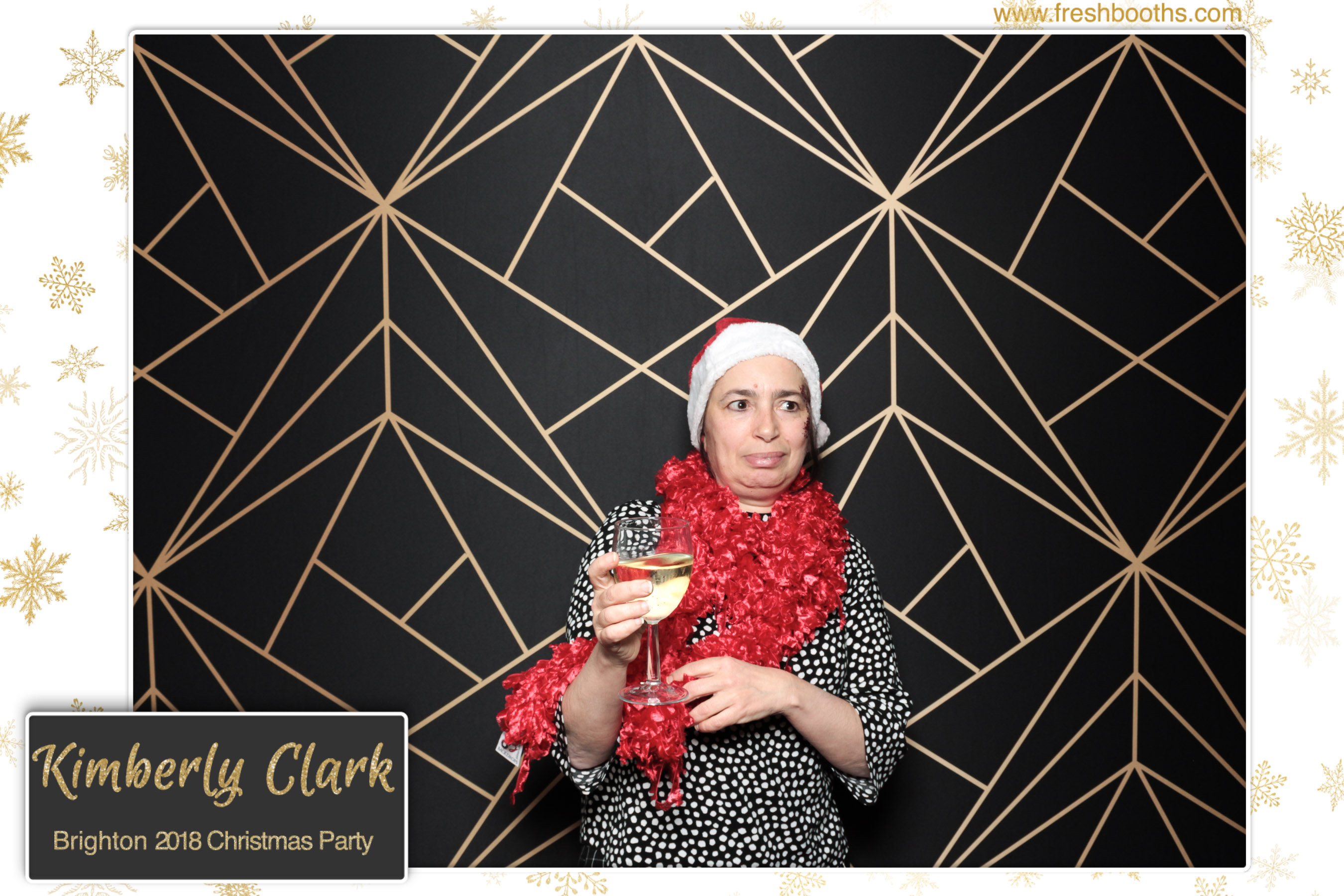 Kimberly Clark Brighton Christmas Party | View more photos from the event at gallery.freshbooths.com/u/FreshBooths/Kimberly-Clark-Brighton-Christmas-Party