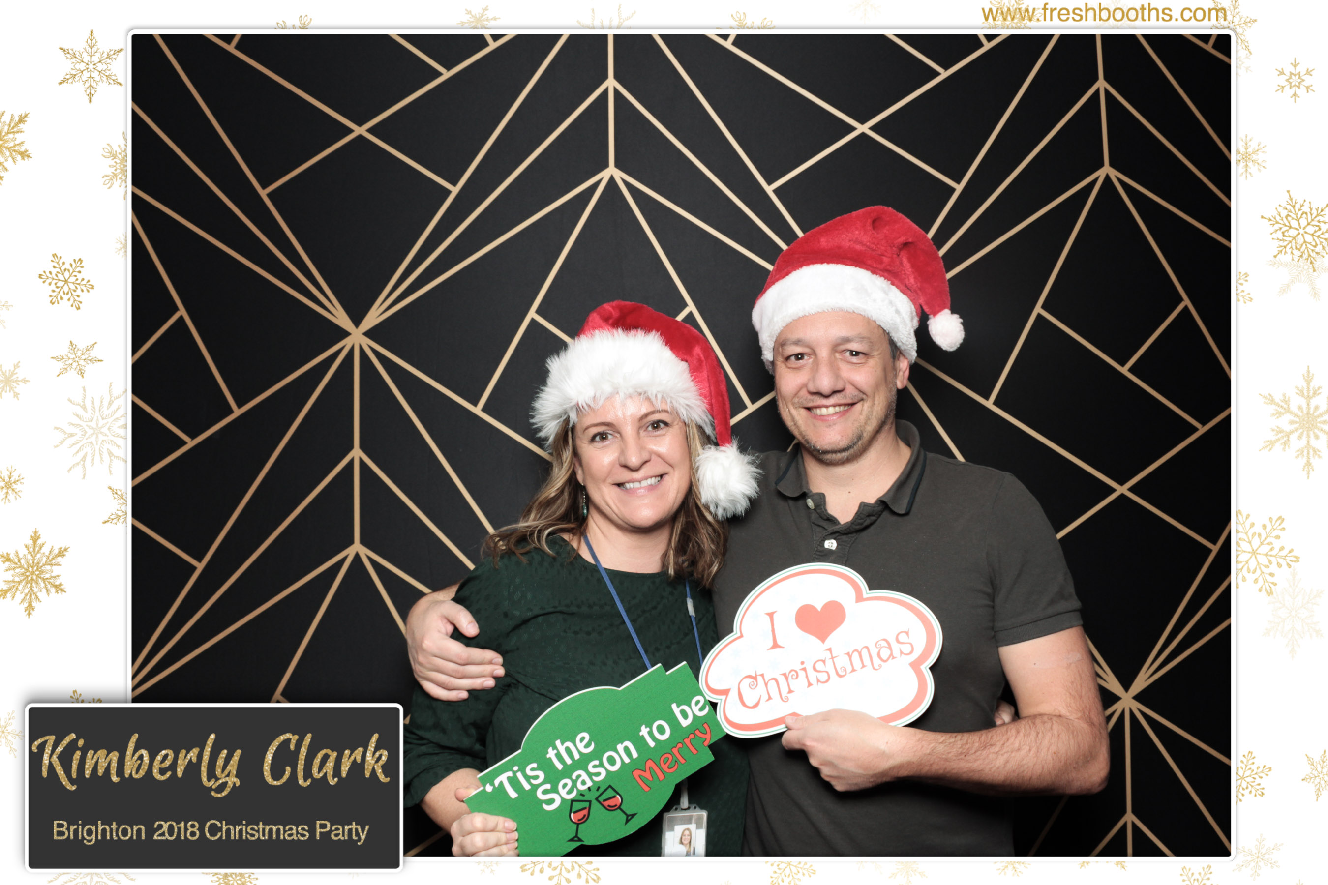 Kimberly Clark Brighton Christmas Party | View more photos from the event at gallery.freshbooths.com/u/FreshBooths/Kimberly-Clark-Brighton-Christmas-Party
