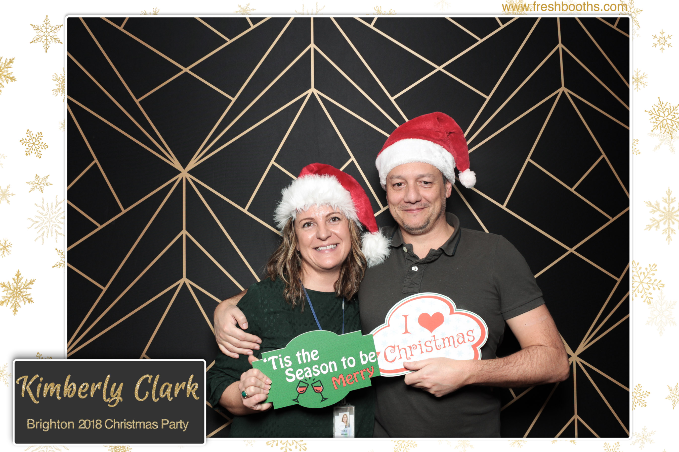 Kimberly Clark Brighton Christmas Party | View more photos from the event at gallery.freshbooths.com/u/FreshBooths/Kimberly-Clark-Brighton-Christmas-Party