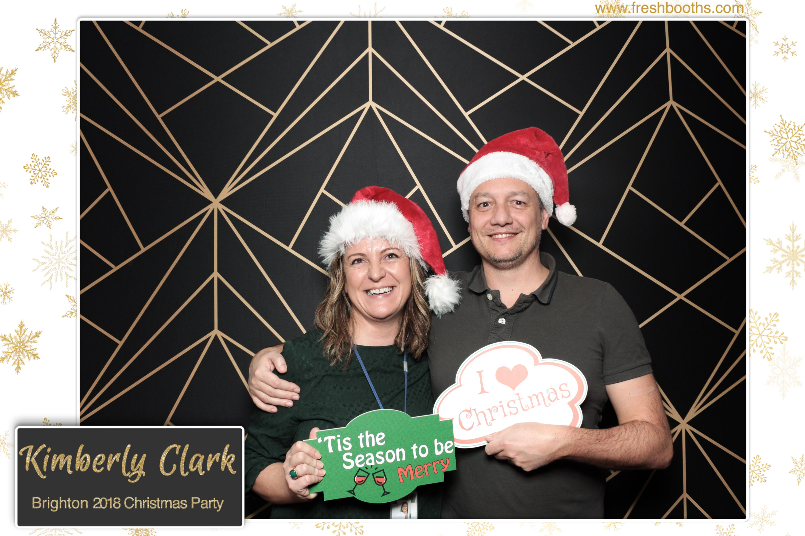 Kimberly Clark Brighton Christmas Party | View more photos from the event at gallery.freshbooths.com/u/FreshBooths/Kimberly-Clark-Brighton-Christmas-Party