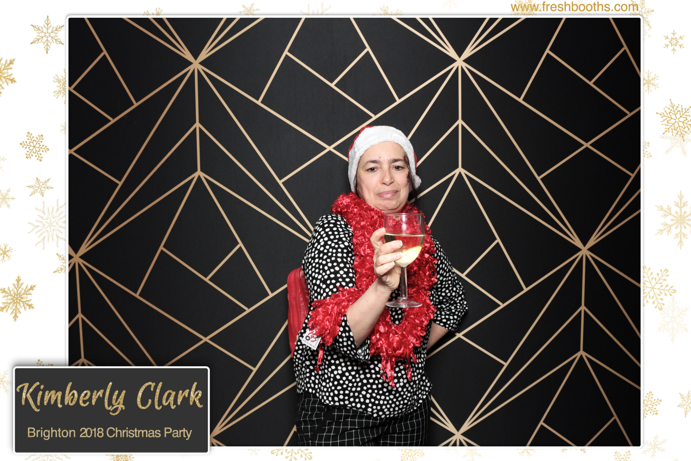 Kimberly Clark Brighton Christmas Party | View more photos from the event at gallery.freshbooths.com/u/FreshBooths/Kimberly-Clark-Brighton-Christmas-Party