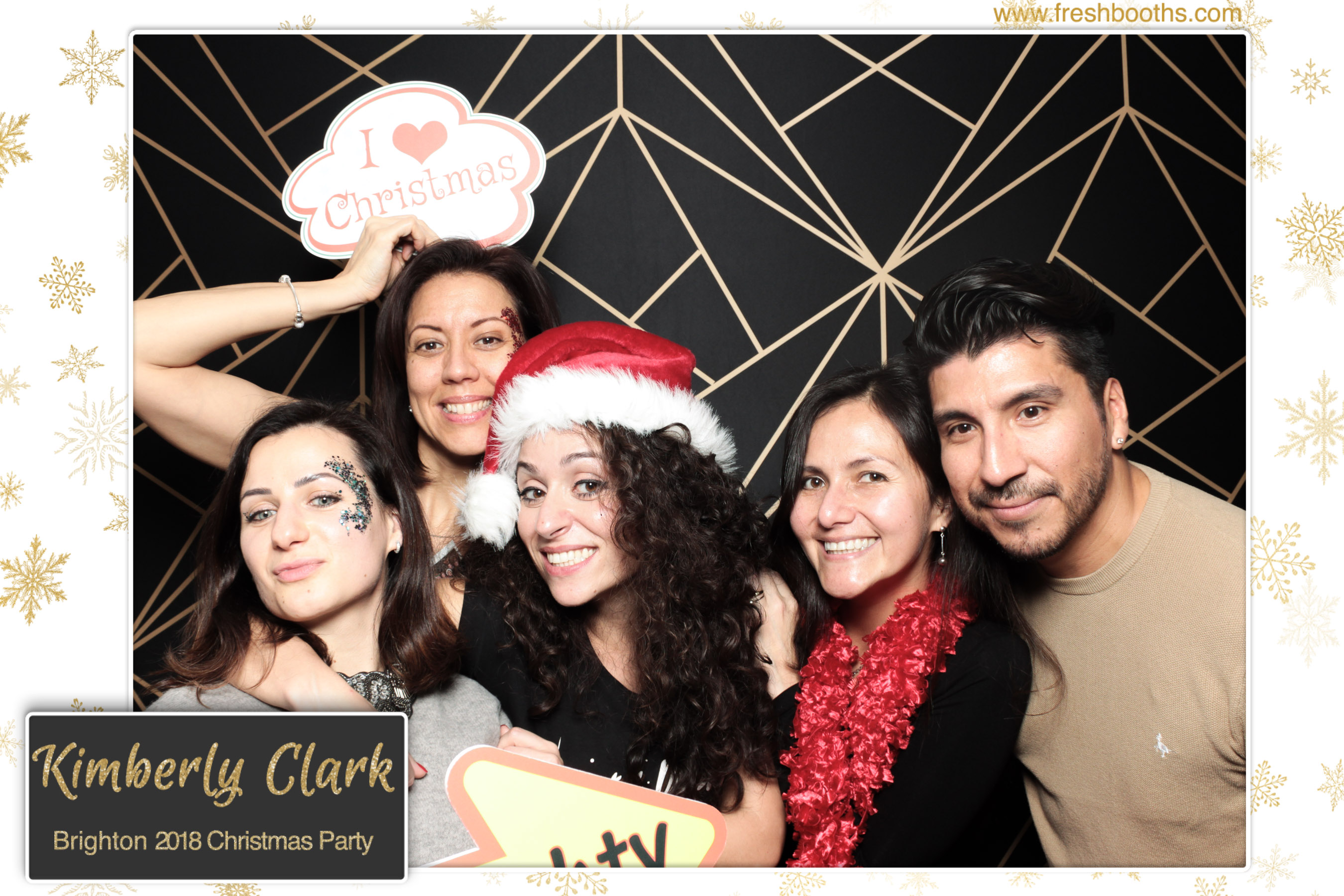 Kimberly Clark Brighton Christmas Party | View more photos from the event at gallery.freshbooths.com/u/FreshBooths/Kimberly-Clark-Brighton-Christmas-Party