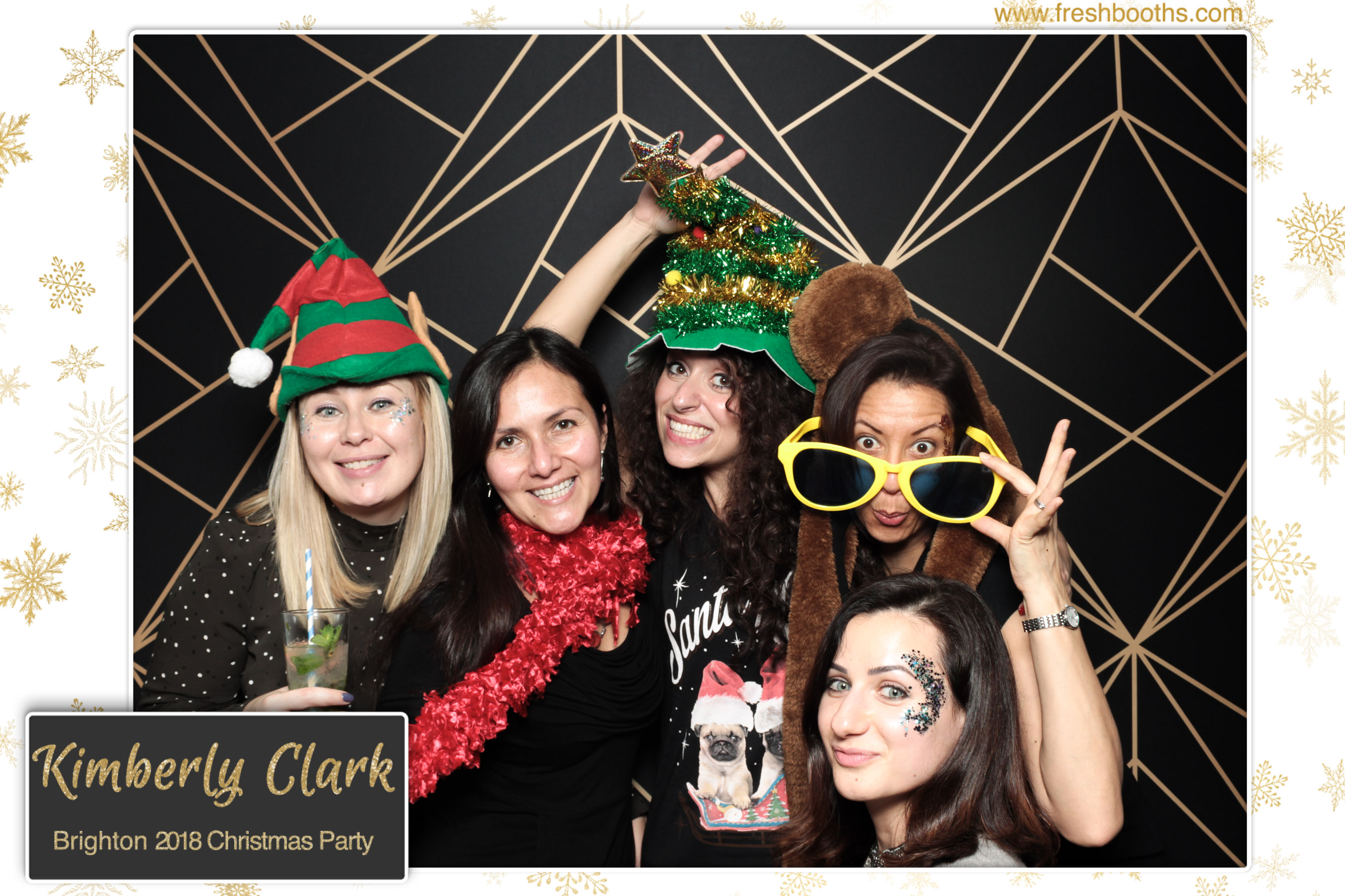 Kimberly Clark Brighton Christmas Party | View more photos from the event at gallery.freshbooths.com/u/FreshBooths/Kimberly-Clark-Brighton-Christmas-Party