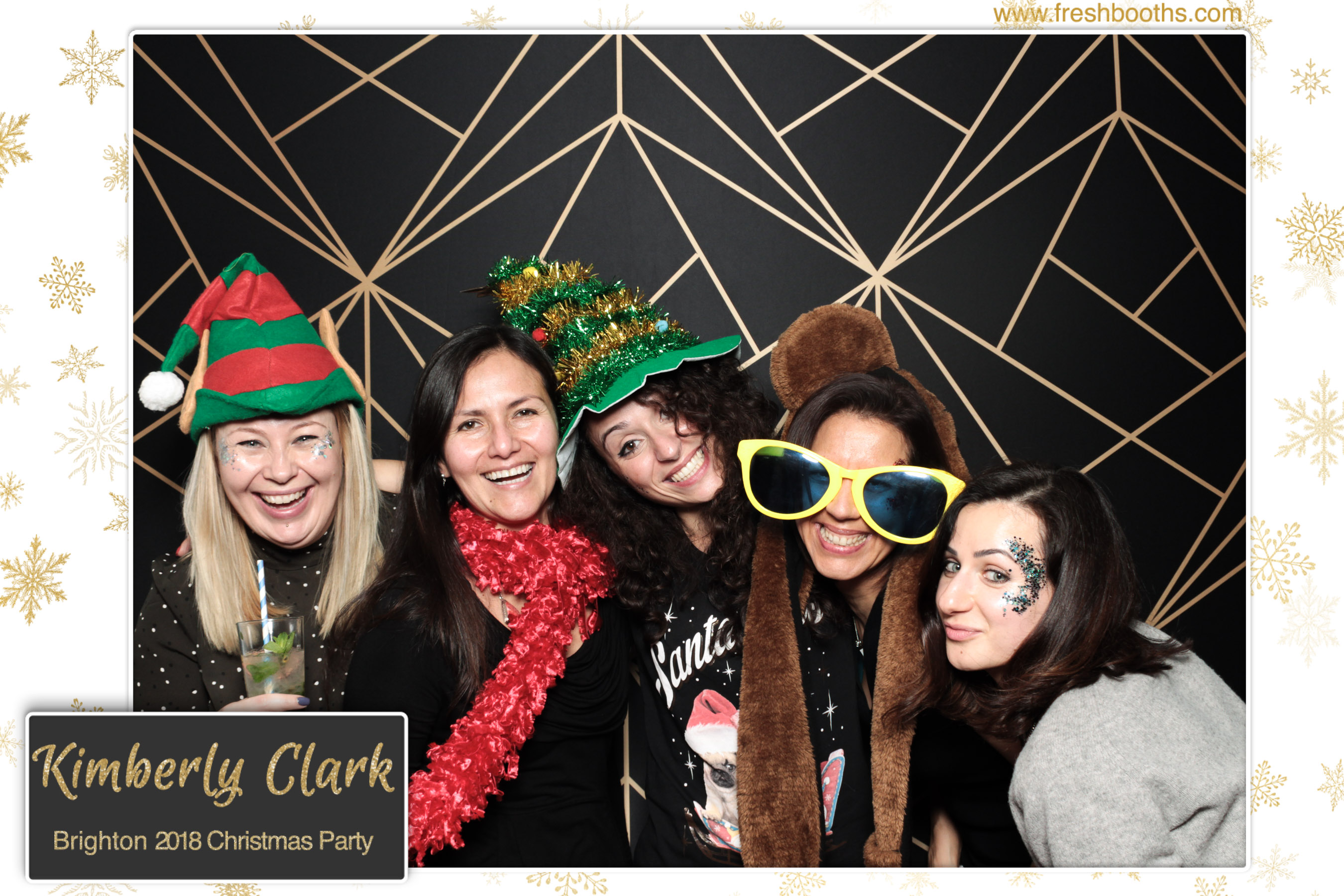 Kimberly Clark Brighton Christmas Party | View more photos from the event at gallery.freshbooths.com/u/FreshBooths/Kimberly-Clark-Brighton-Christmas-Party
