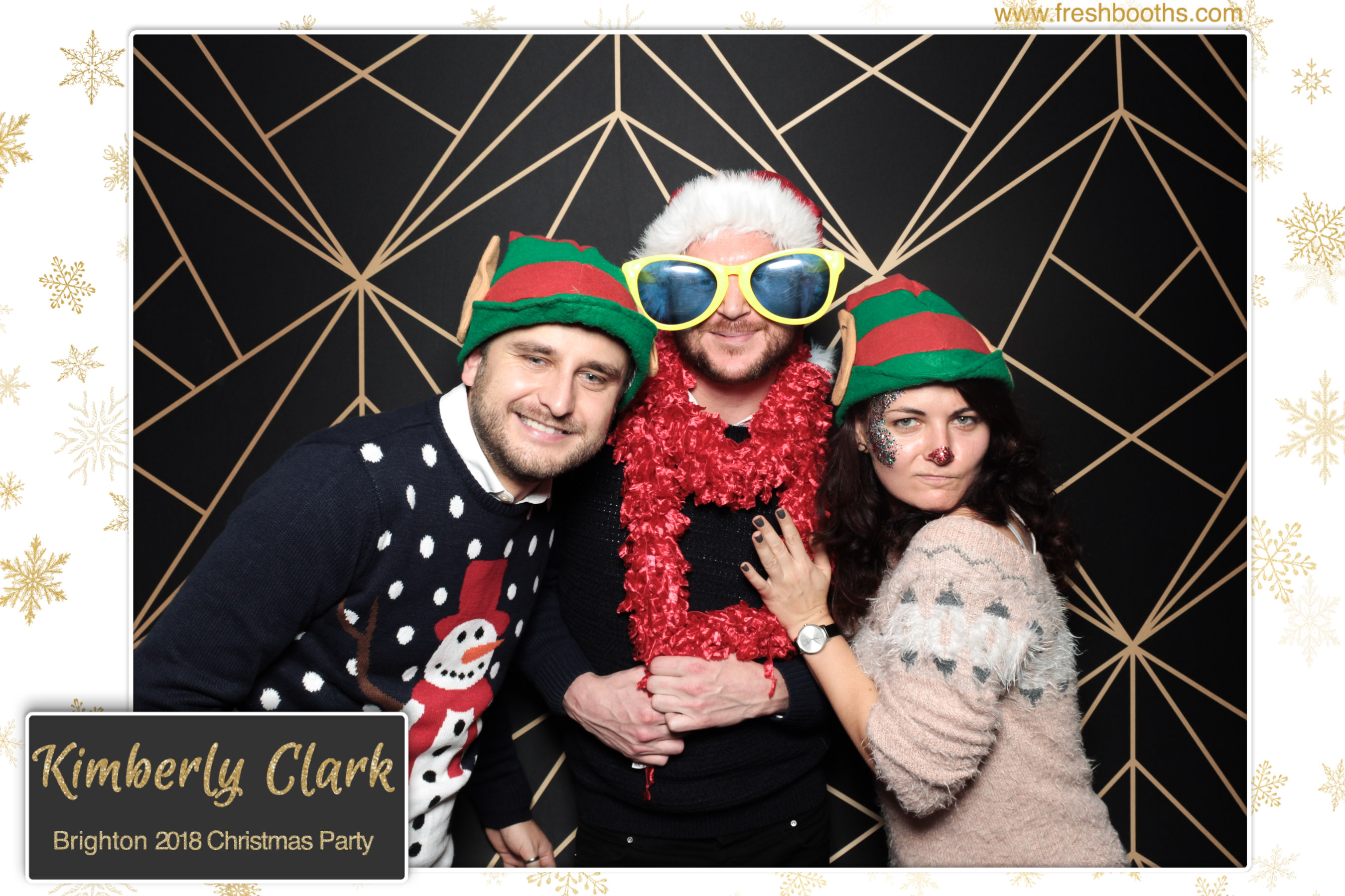 Kimberly Clark Brighton Christmas Party | View more photos from the event at gallery.freshbooths.com/u/FreshBooths/Kimberly-Clark-Brighton-Christmas-Party