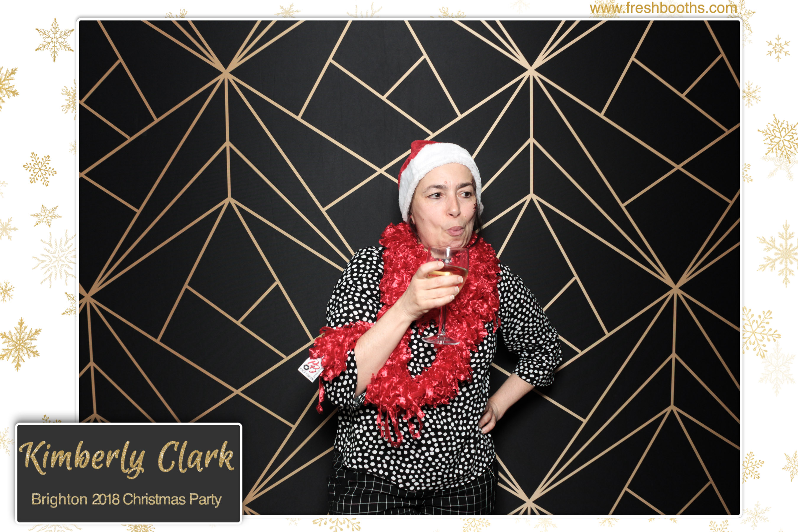 Kimberly Clark Brighton Christmas Party | View more photos from the event at gallery.freshbooths.com/u/FreshBooths/Kimberly-Clark-Brighton-Christmas-Party