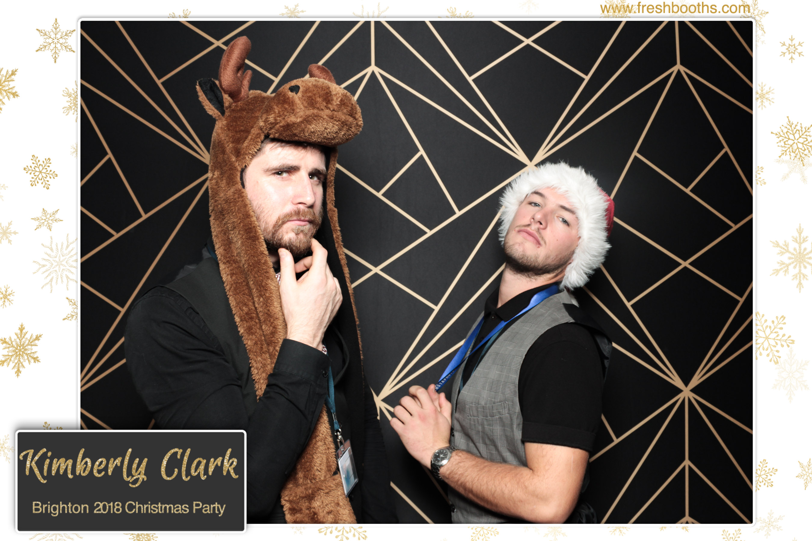 Kimberly Clark Brighton Christmas Party | View more photos from the event at gallery.freshbooths.com/u/FreshBooths/Kimberly-Clark-Brighton-Christmas-Party
