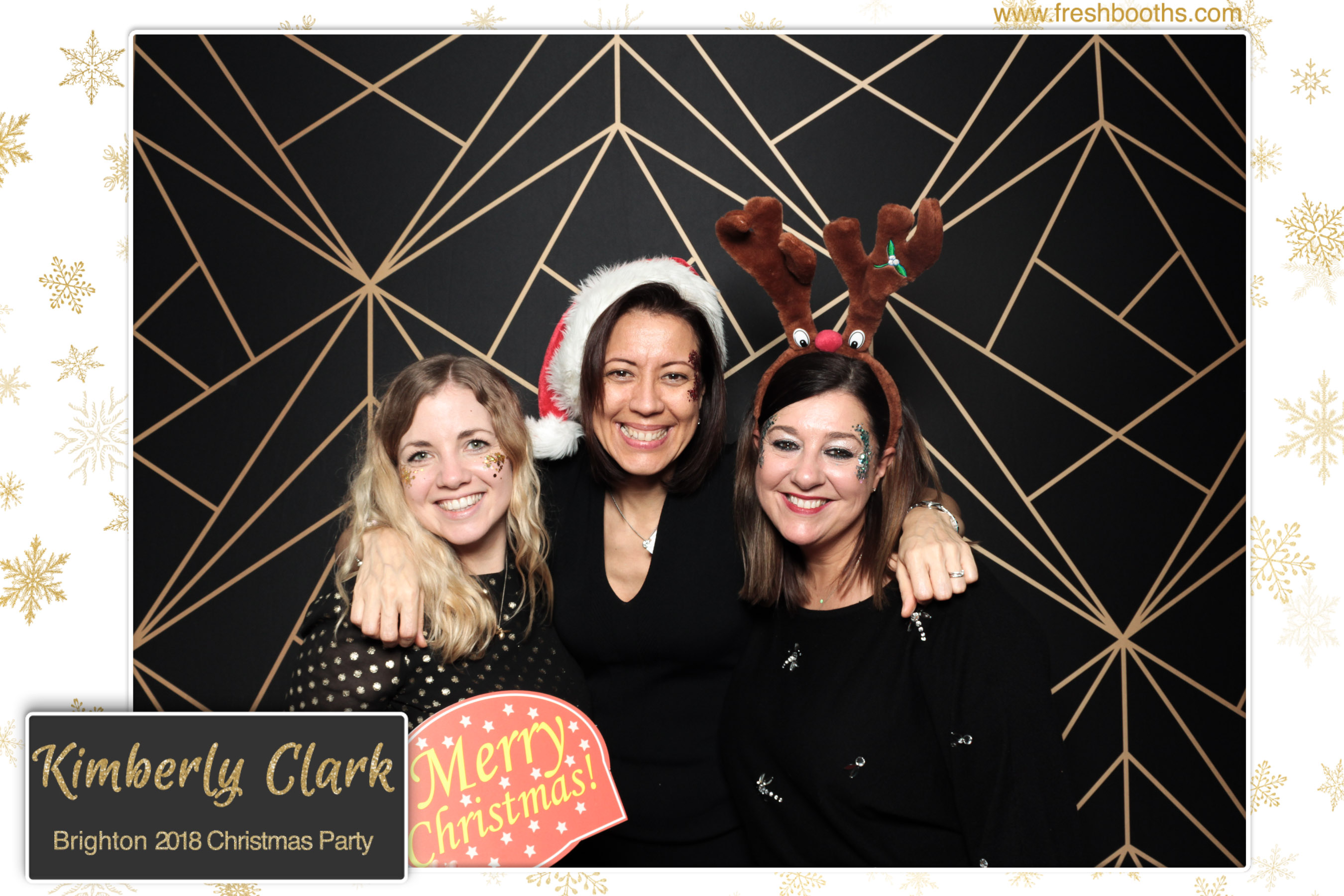 Kimberly Clark Brighton Christmas Party | View more photos from the event at gallery.freshbooths.com/u/FreshBooths/Kimberly-Clark-Brighton-Christmas-Party