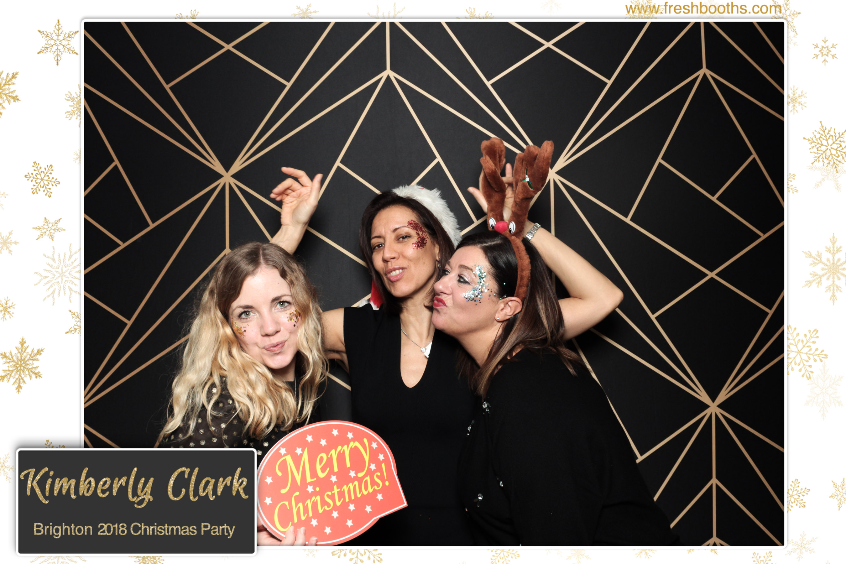 Kimberly Clark Brighton Christmas Party | View more photos from the event at gallery.freshbooths.com/u/FreshBooths/Kimberly-Clark-Brighton-Christmas-Party