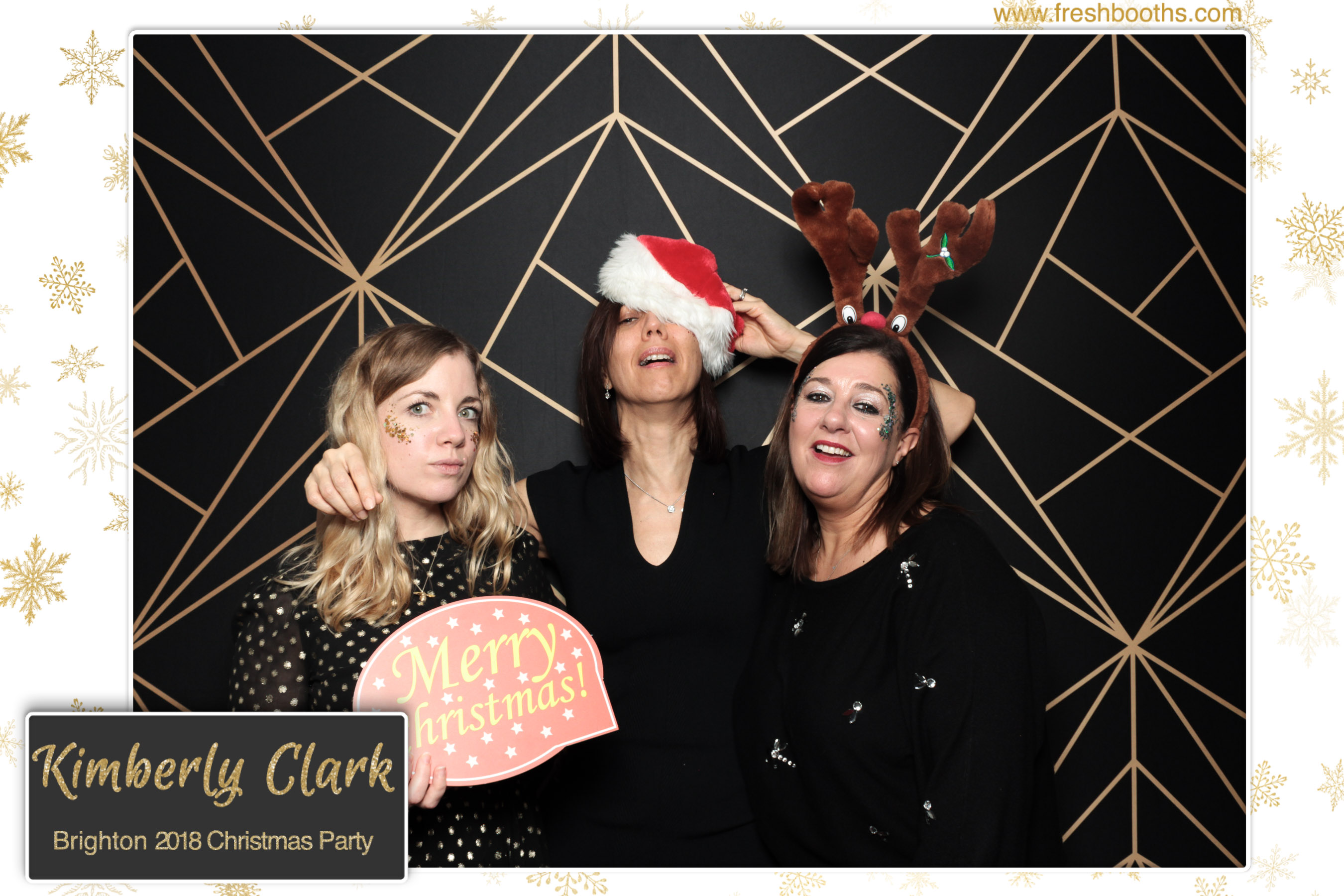 Kimberly Clark Brighton Christmas Party | View more photos from the event at gallery.freshbooths.com/u/FreshBooths/Kimberly-Clark-Brighton-Christmas-Party
