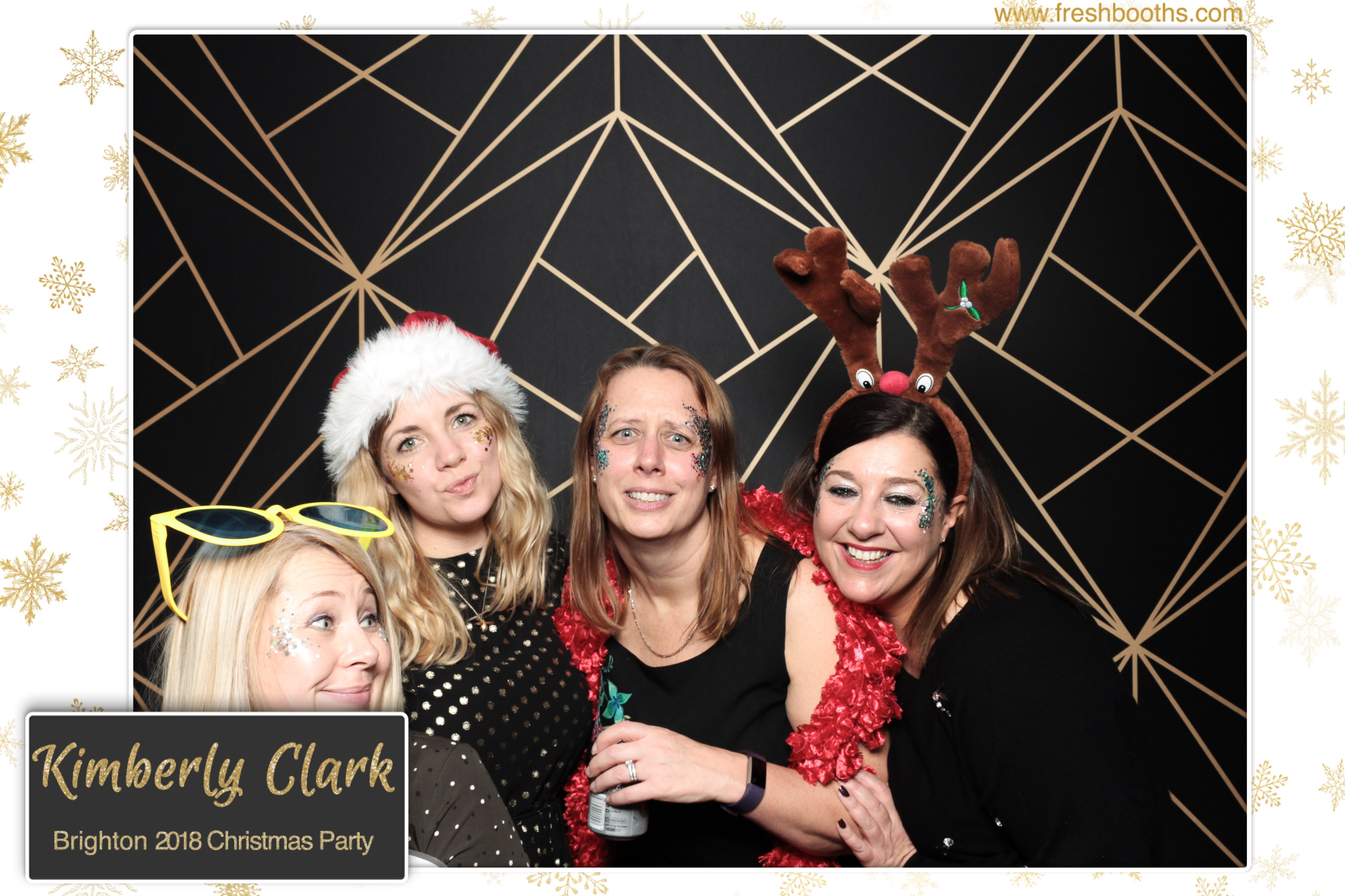 Kimberly Clark Brighton Christmas Party | View more photos from the event at gallery.freshbooths.com/u/FreshBooths/Kimberly-Clark-Brighton-Christmas-Party